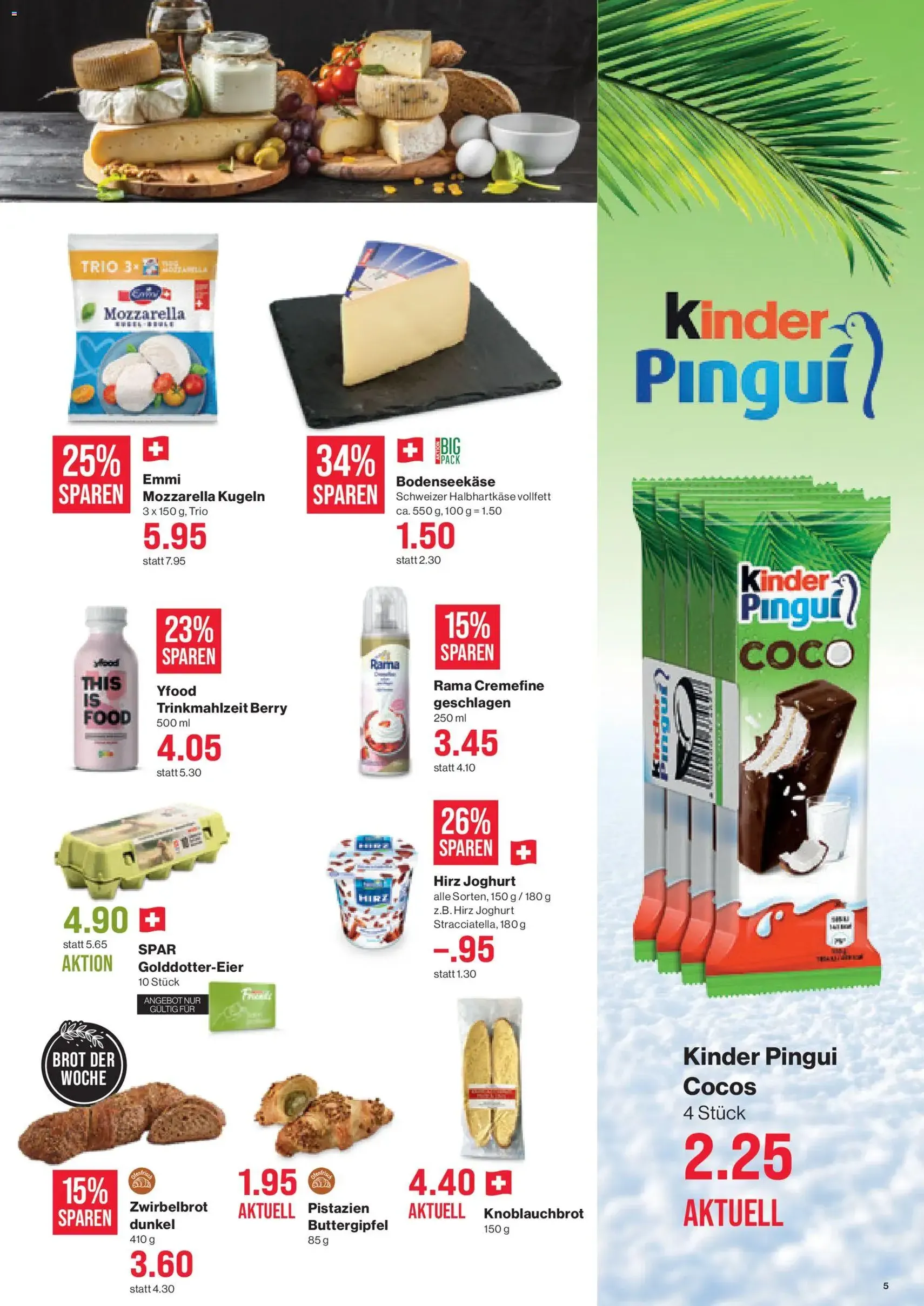 SPAR aktionen - Gültiger Prospekt ab 20.08.2026, Seite 5 von insgesamt 17