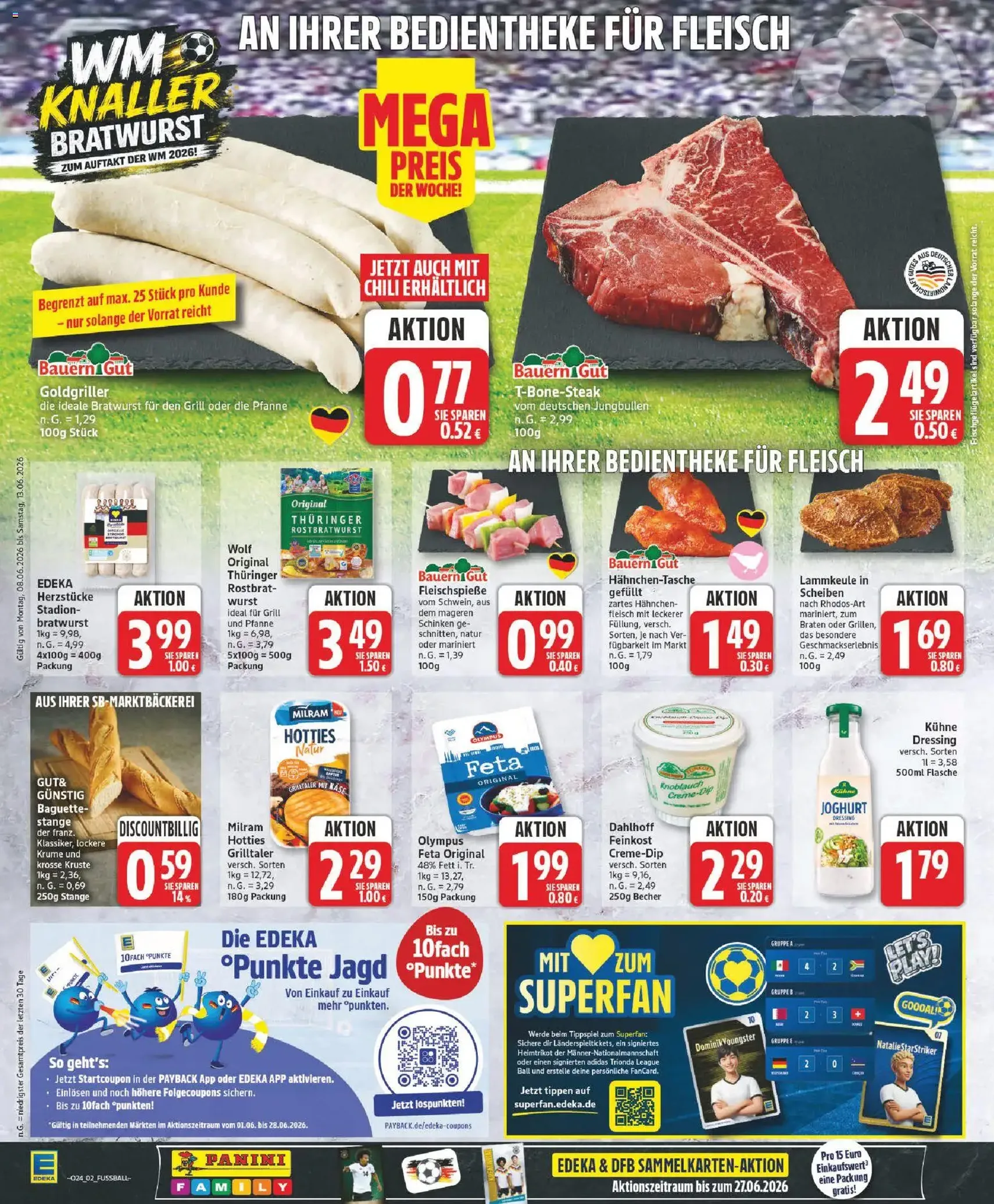 Edeka Prospekt - Gültiger Prospekt ab 08.06.2026, Seite 2 von insgesamt 25
