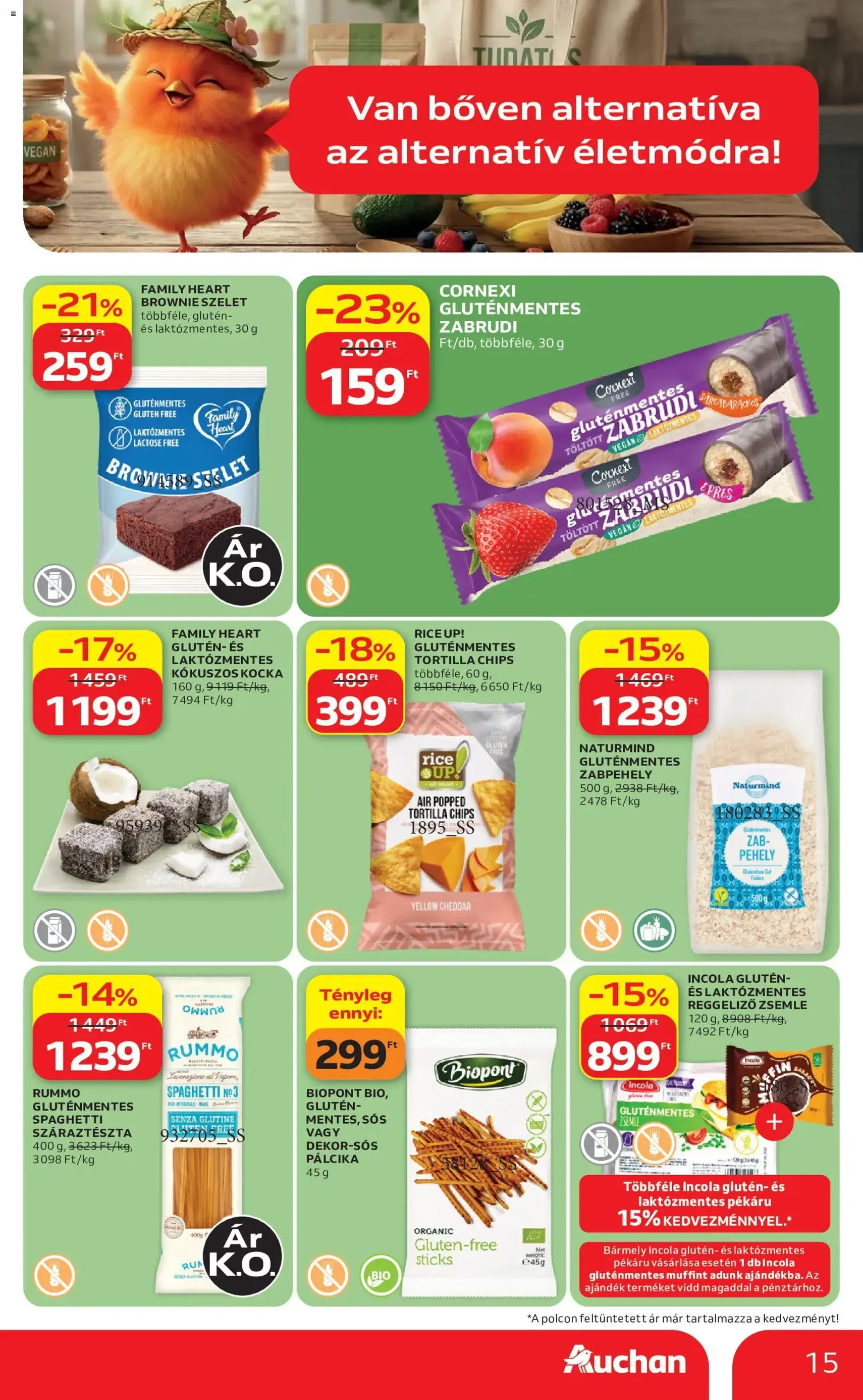 Auchan akciós újság - 2026.07.16. érvényes szórólap 15 oldal 56 oldalból