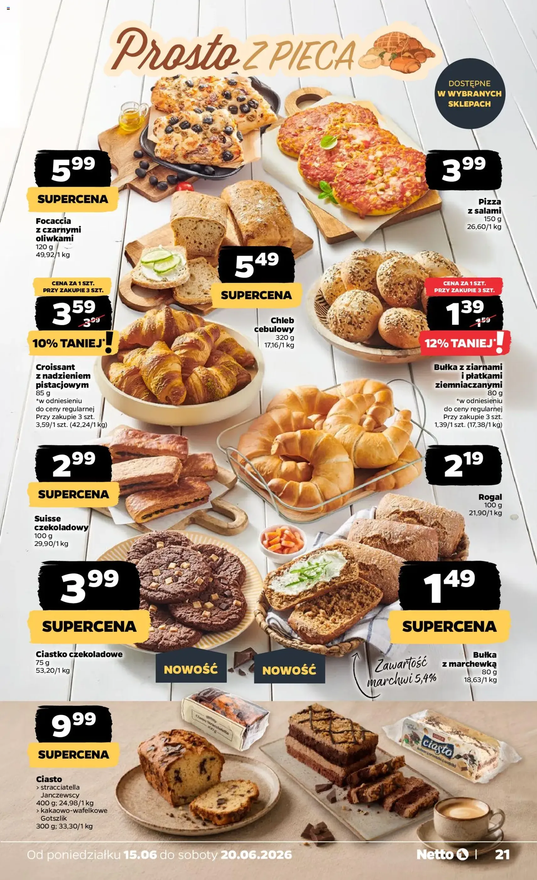 Netto gazetka od poniedziałku spożywcza - ważny gazetka od 15.06.2026 strona 21 z 35