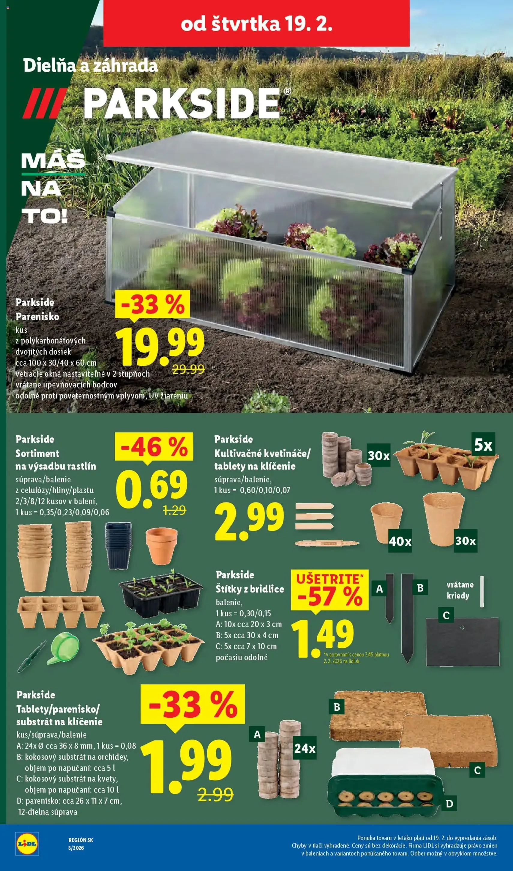 Lidl leták - platný leták od 19.02.2026 strana 34 z 94