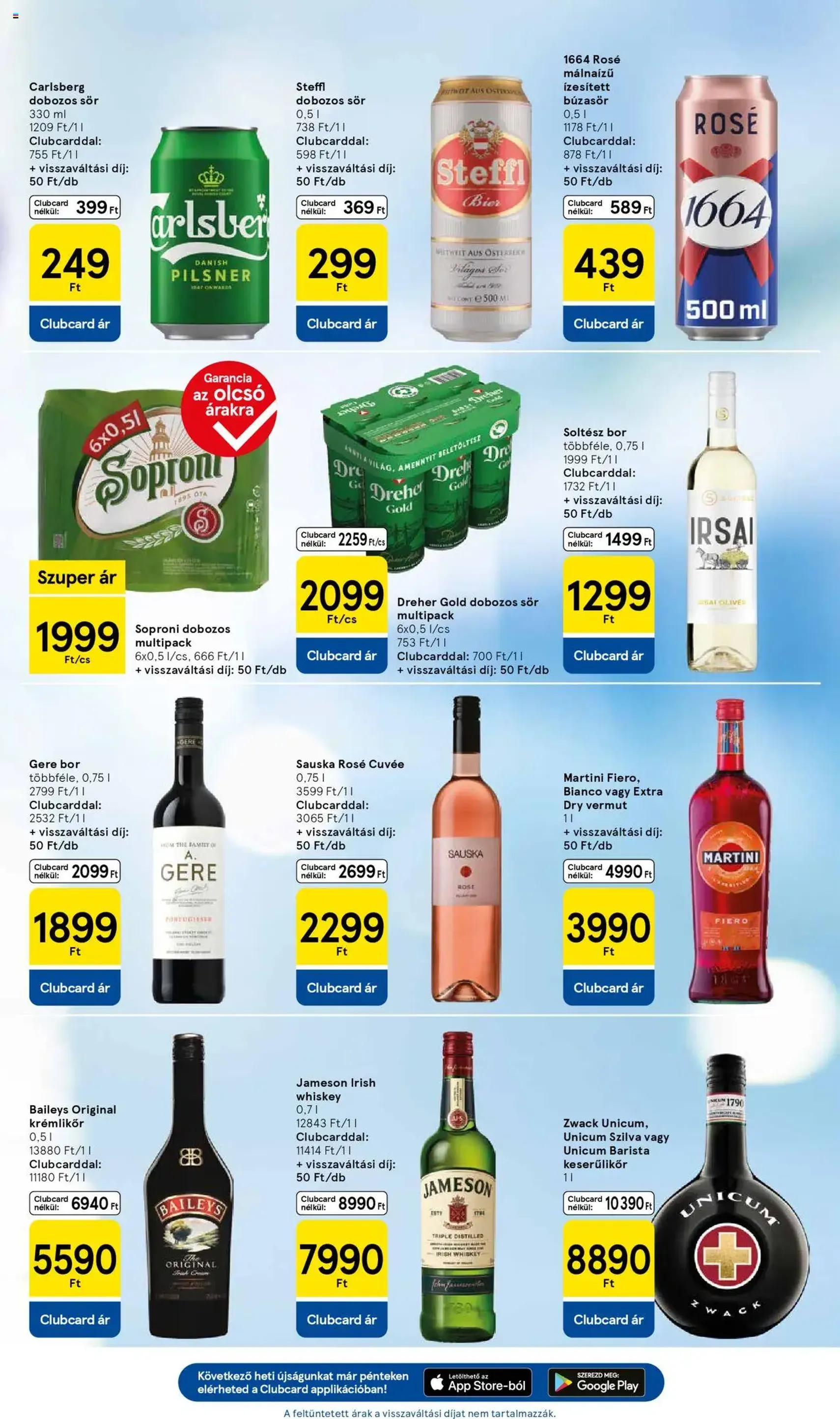 Tesco Szupermarket - Akciós újság - 2025.09.04. érvényes szórólap 23 oldal 32 oldalból Tesco Szupermarket - Akciós újság - 2025.09.04. érvényes szórólap 23 oldal 32 oldalból