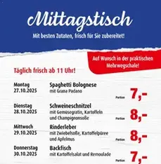 Markant Mittagstisch - Prospekt Vorschau gültig ab 27.10.2025 Markant Mittagstisch - Prospekt Vorschau gültig ab 27.10.2025