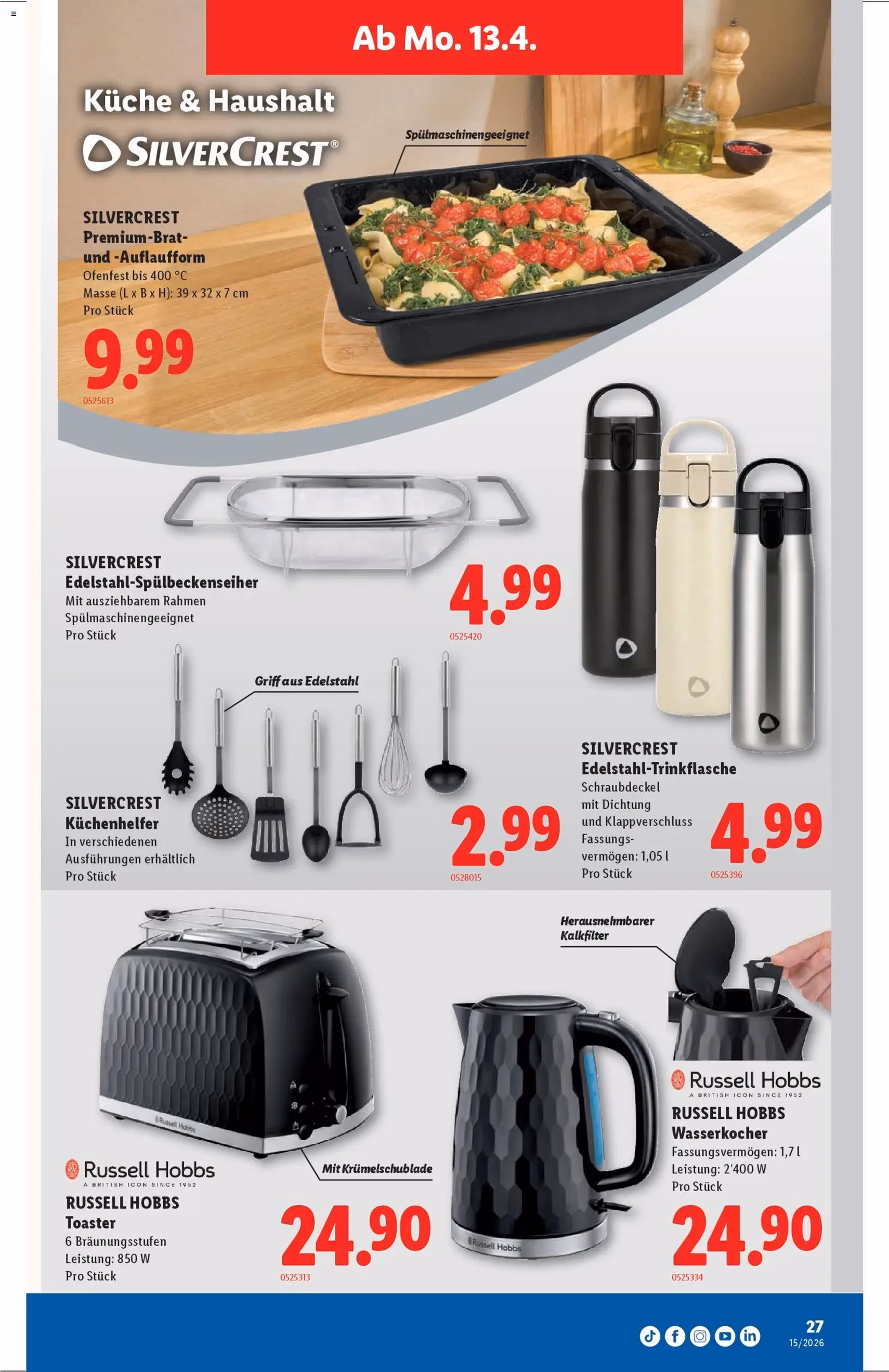 Lidl aktionen - Gültiger Prospekt ab 09.04.2026, Seite 27 von insgesamt 32