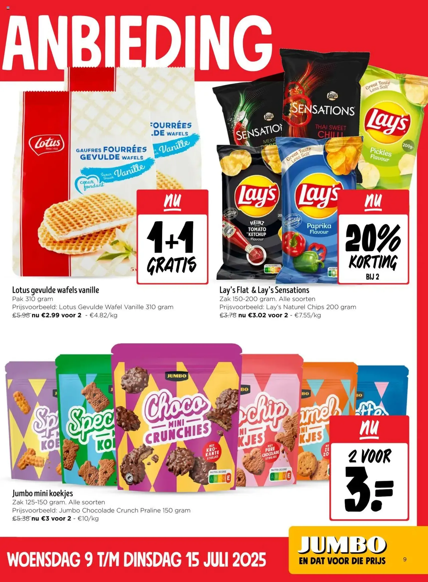 JUMBO folder / publicité - geldige folder vanaf 09/07/2025 pagina 9 van 16 JUMBO folder / publicité - geldige folder vanaf 09/07/2025 pagina 9 van 16