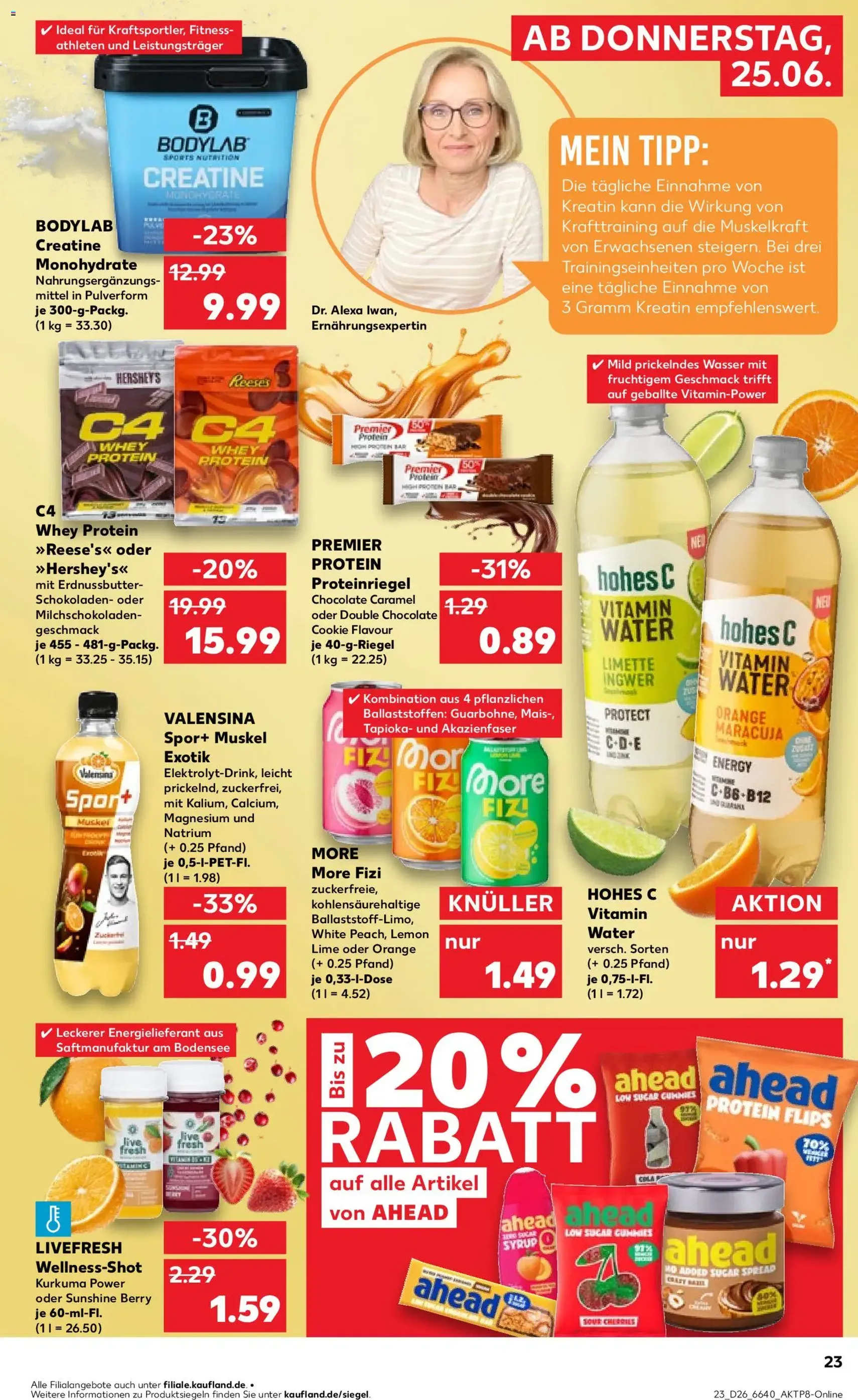 Kaufland Prospekt - Gültiger Prospekt ab 25.06.2026, Seite 23 von insgesamt 58