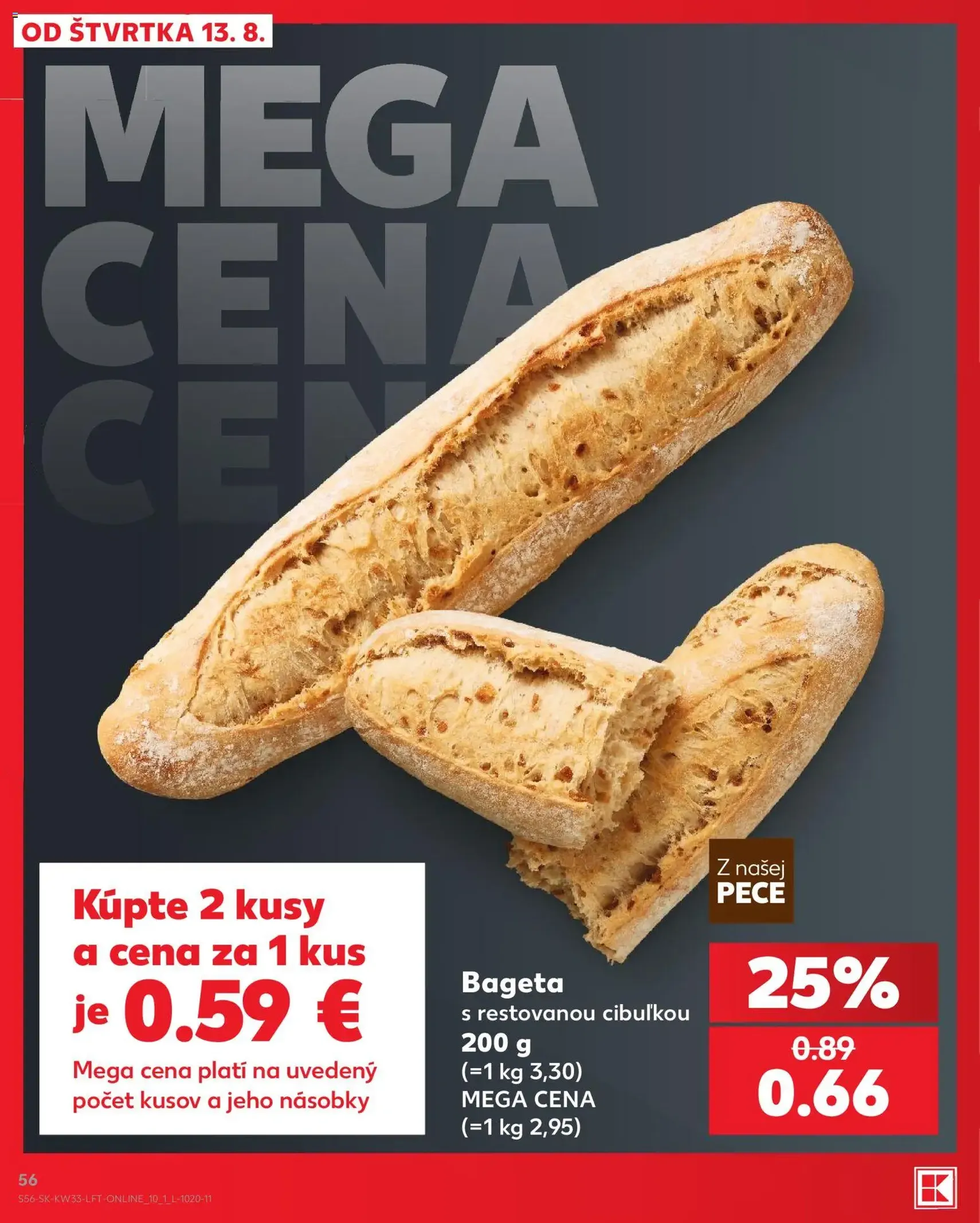 Kaufland leták - platný leták od 13.08.2026 strana 56 z 80