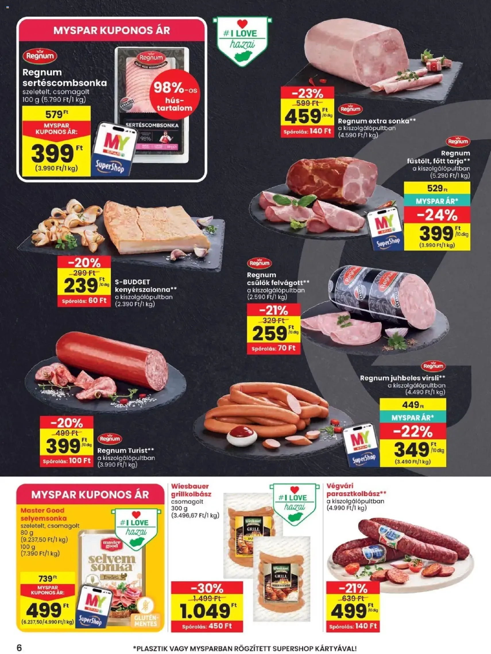 Spar akciós újság - 2026.08.06. érvényes szórólap 6 oldal 20 oldalból