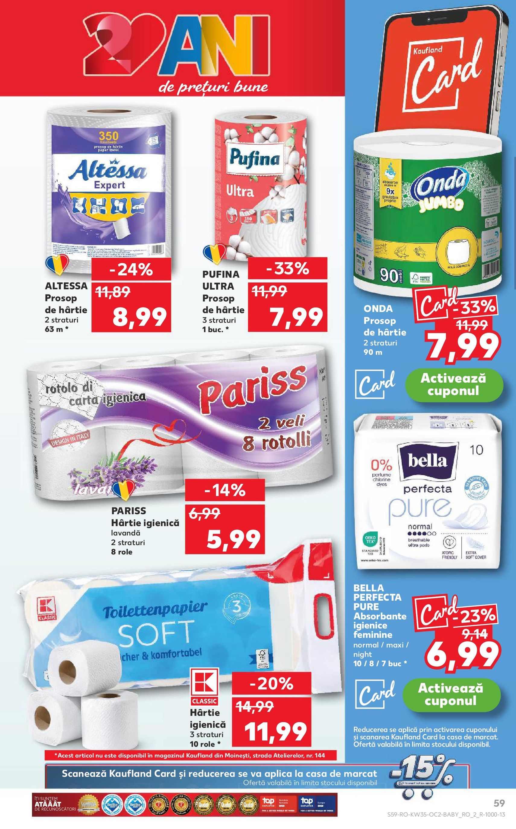 Catalog Kaufland - Bucureşti - cataloage valabile începând cu 27.08.2025 pagina 59 din 64 Catalog Kaufland - Bucureşti - cataloage valabile începând cu 27.08.2025 pagina 59 din 64