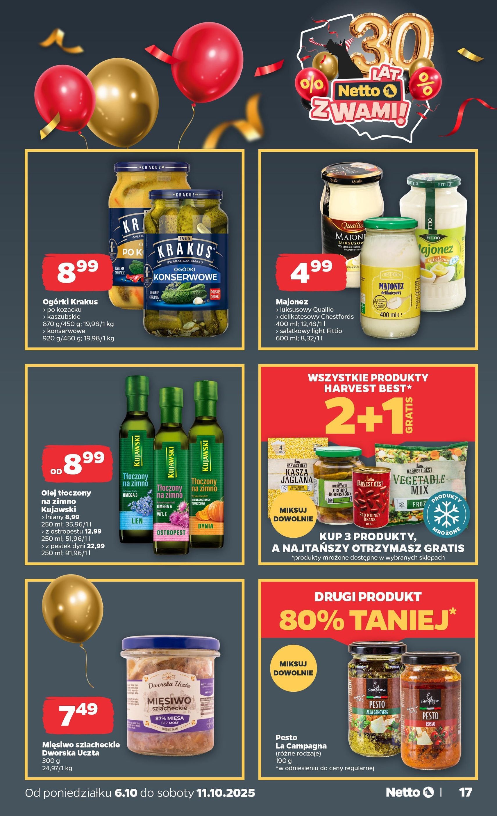 Netto gazetka - Spożywcza - ważny gazetka od 06.10.2025 strona 17 z 34