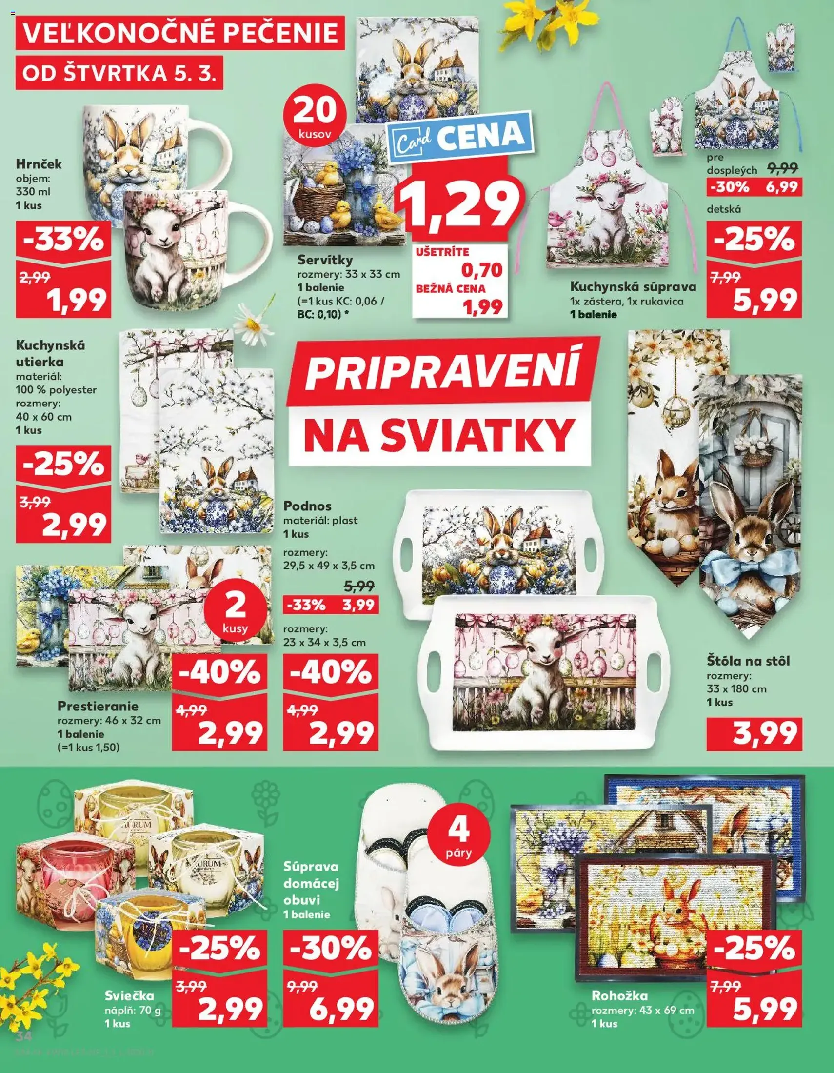 Kaufland leták - platný leták od 05.03.2026 strana 34 z 78