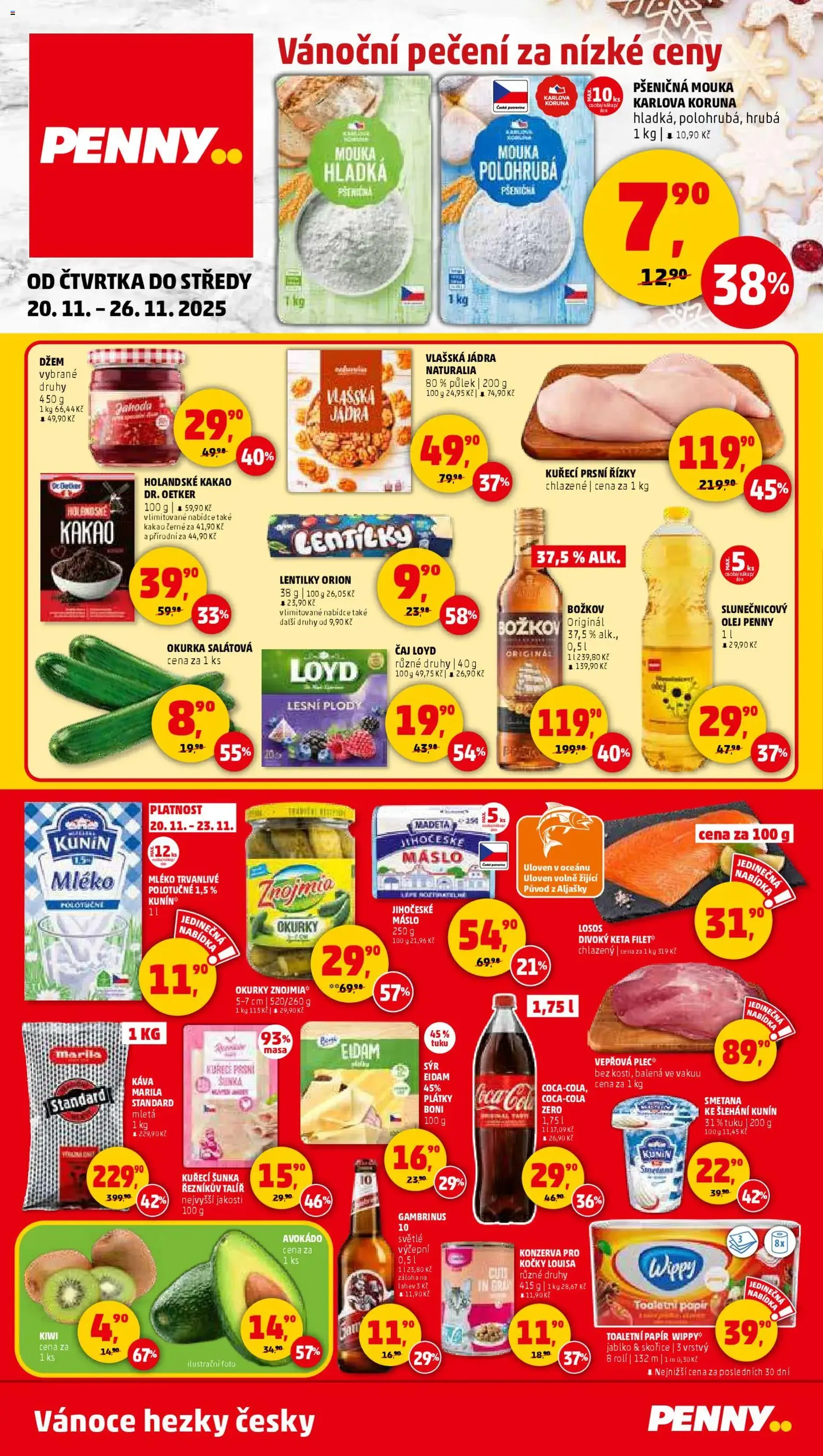 Penny Market leták - Čtvrtečník - platný leták od 20.11.2025 strana 1 z 37