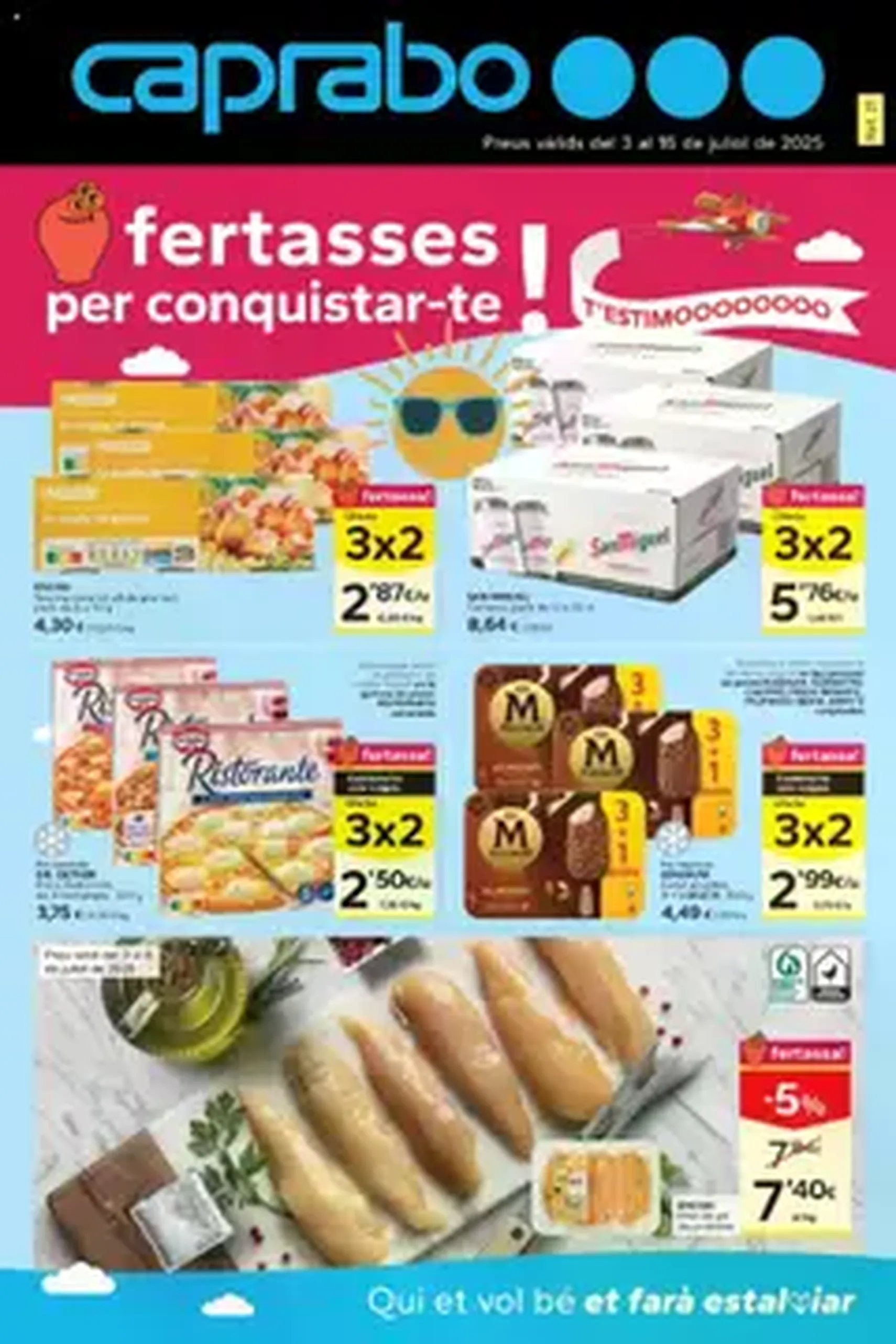 Caprabo folleto - folleto válido desde 03/07/2025 página 1 de 1