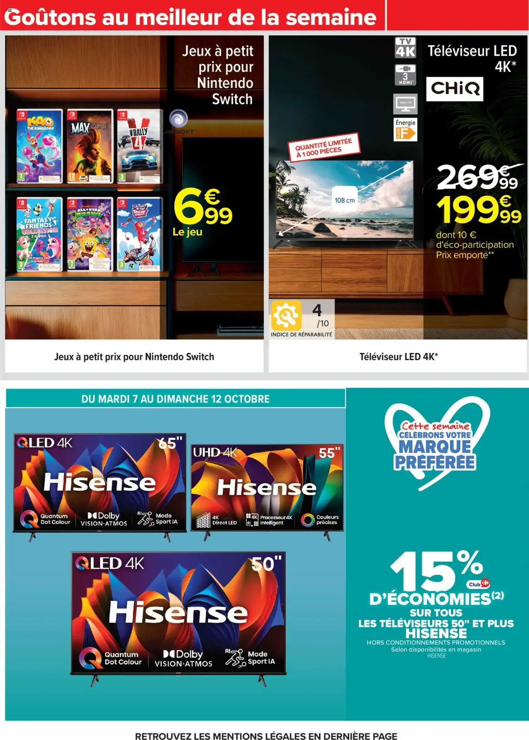 Carrefour catalogue semaine 41 - brochure valable à partir du 07/10/2025, page 55 sur 60 Carrefour catalogue semaine 41 - brochure valable à partir du 07/10/2025, page 55 sur 60