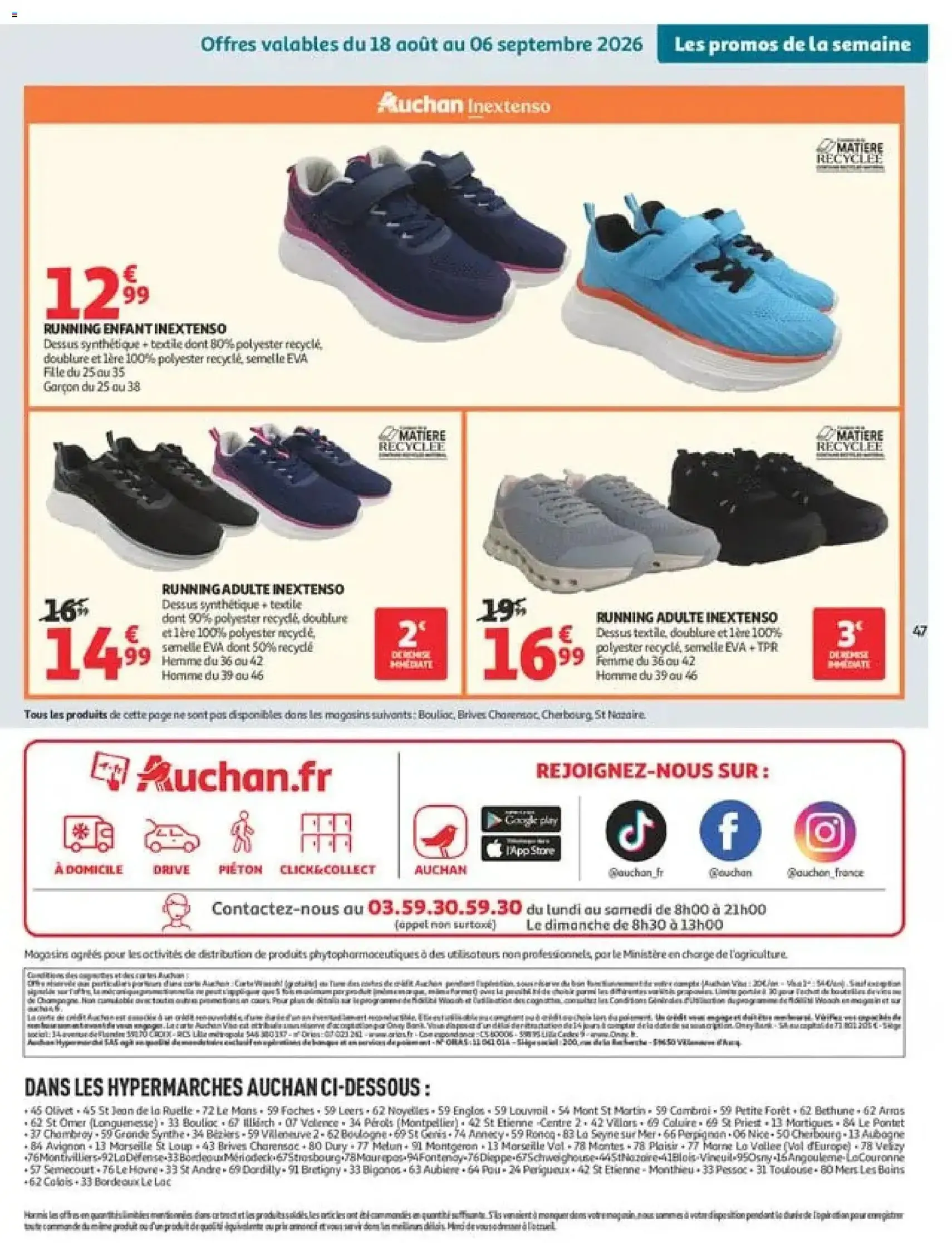 Auchan catalogue - brochure valable à partir du 18/08/2026, page 47 sur 51