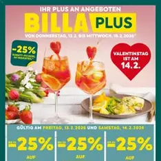 Billa Plus Flugblatt - Prospekt Vorschau gültig ab 12.02.2026
