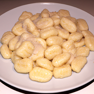 Recipe preview Creamy Vegan Carbonara Sauce Italian Gnocchi