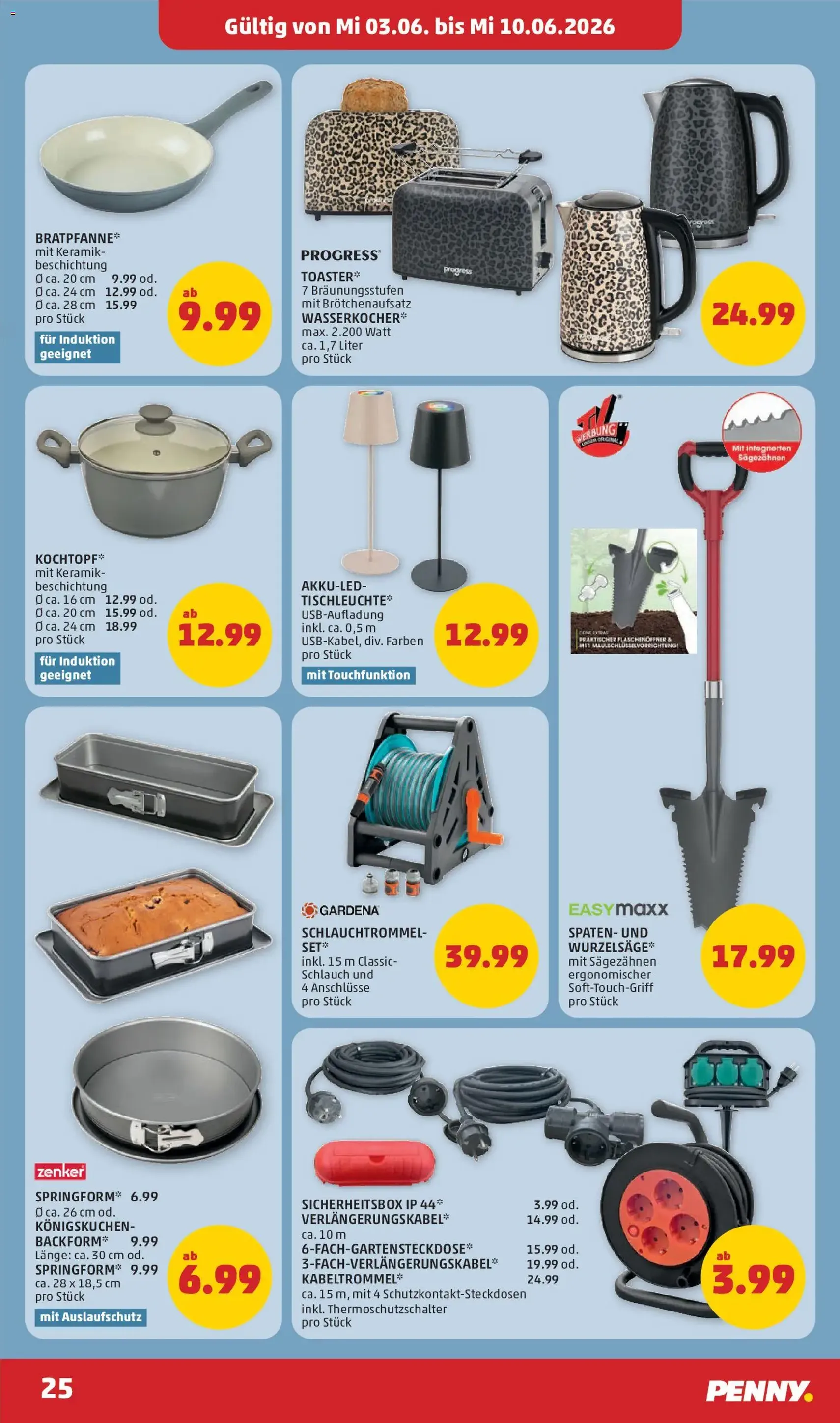 Penny Markt - Flugblatt - Gültiger Prospekt ab 03.06.2026, Seite 25 von insgesamt 32