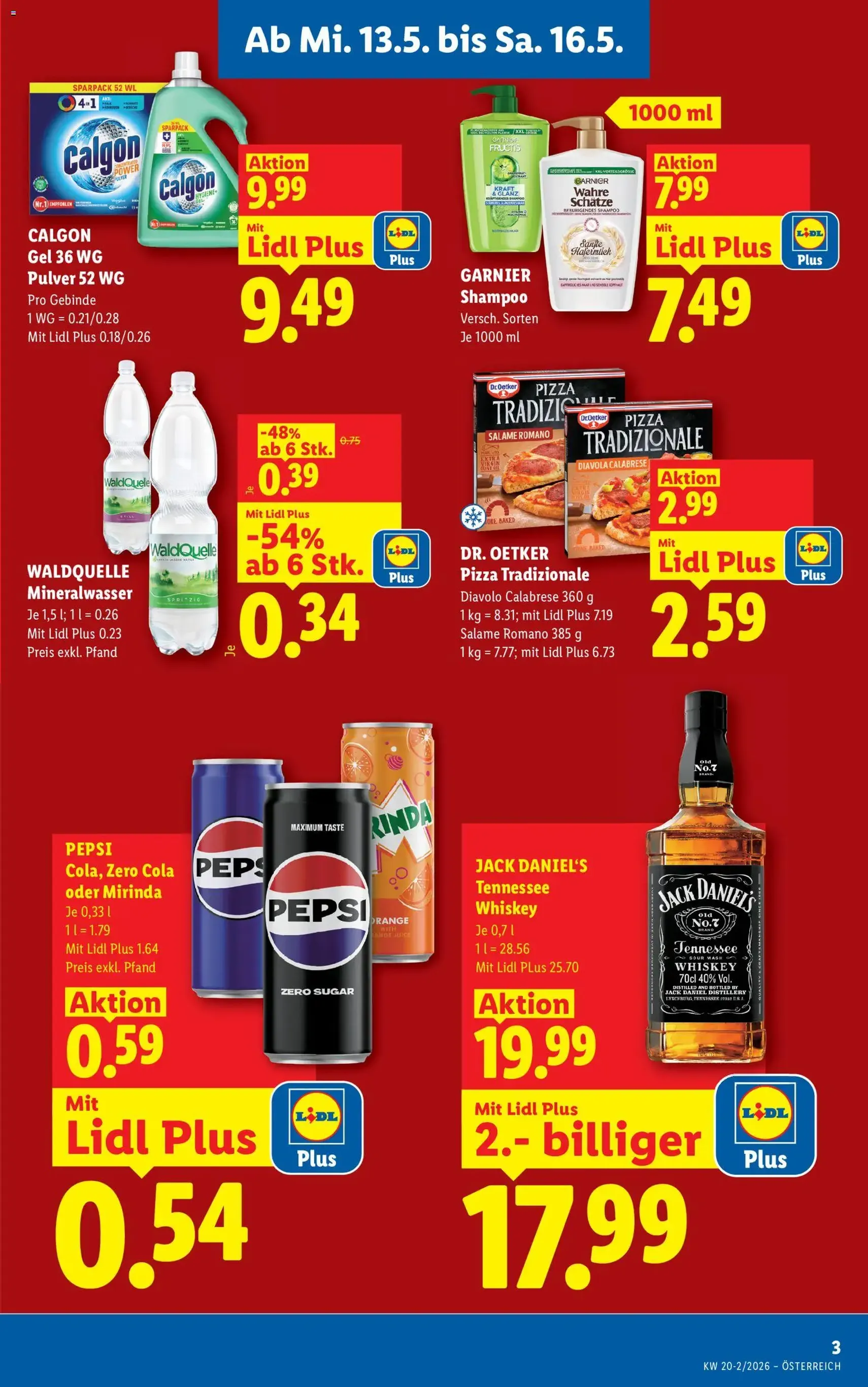 Lidl - Flugblatt - Gültiger Prospekt ab 13.05.2026, Seite 3 von insgesamt 49