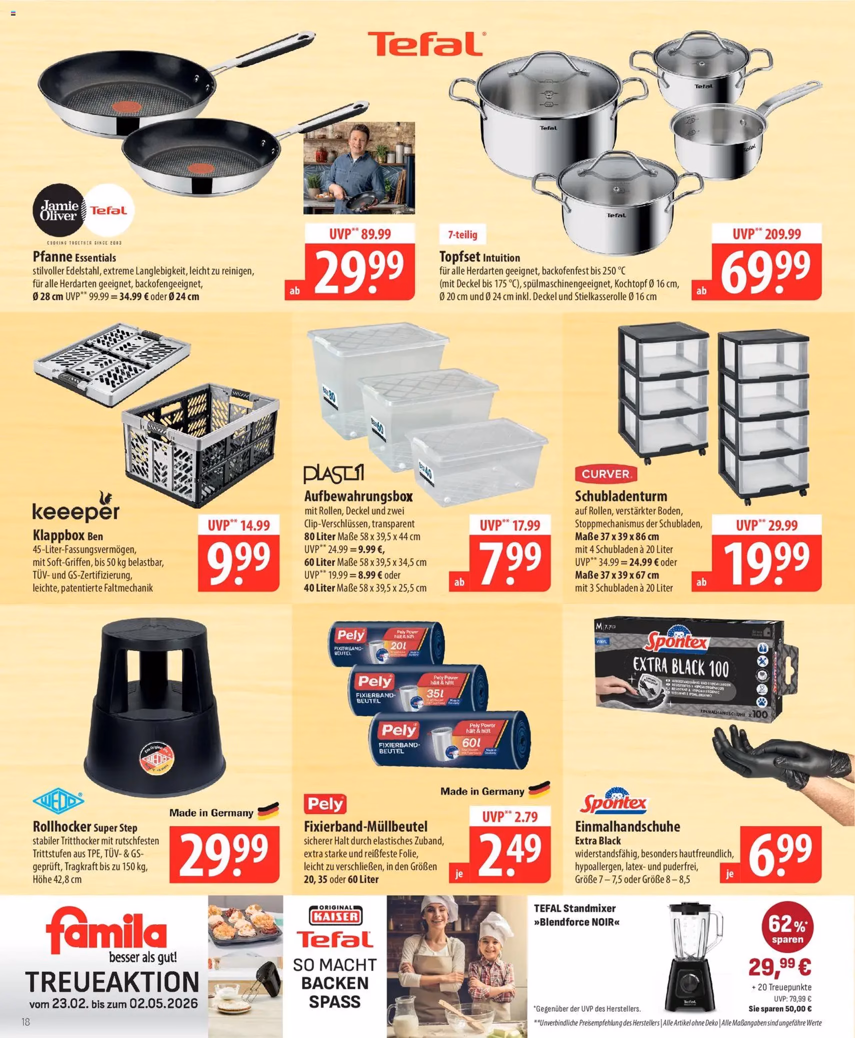 Famila Prospekt - Gültiger Prospekt ab 16.03.2026, Seite 18 von insgesamt 24