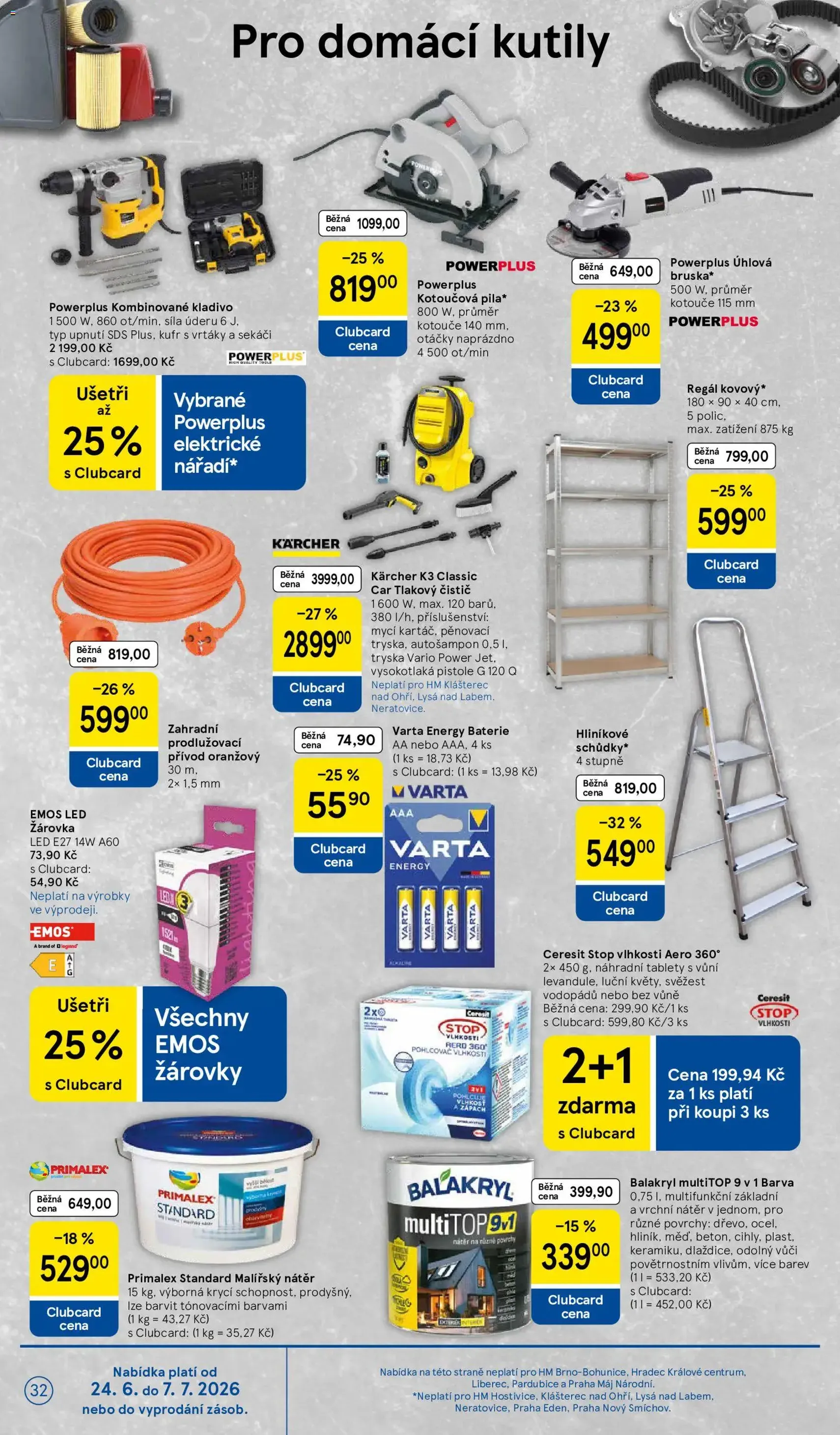 Tesco leták - Hypermarket - platný leták od 24.06.2026 strana 32 z 38