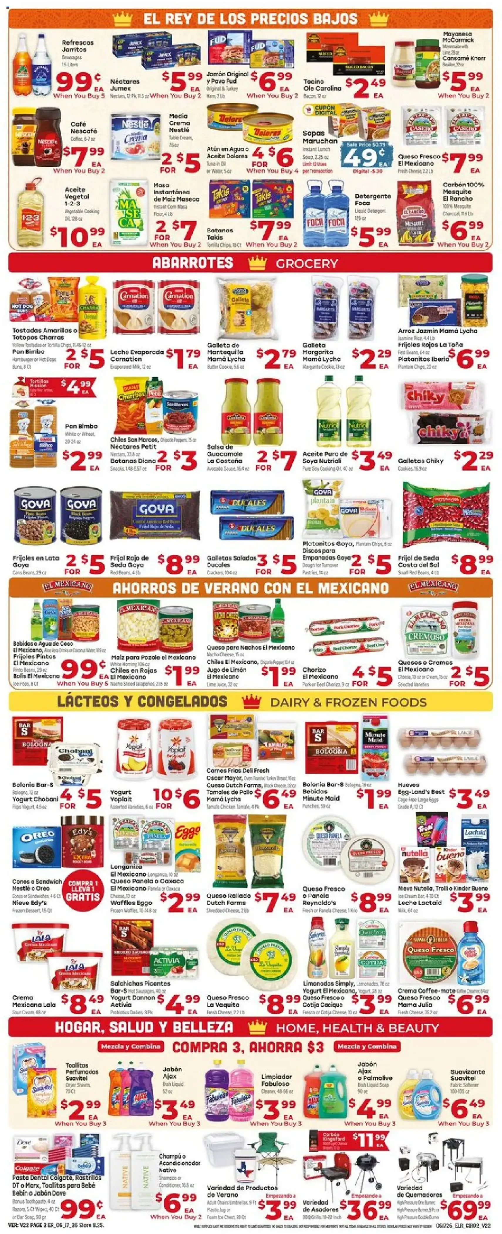 El Rancho Weekly Ad - valid flyer from 06/17/2026, page 2 of 4