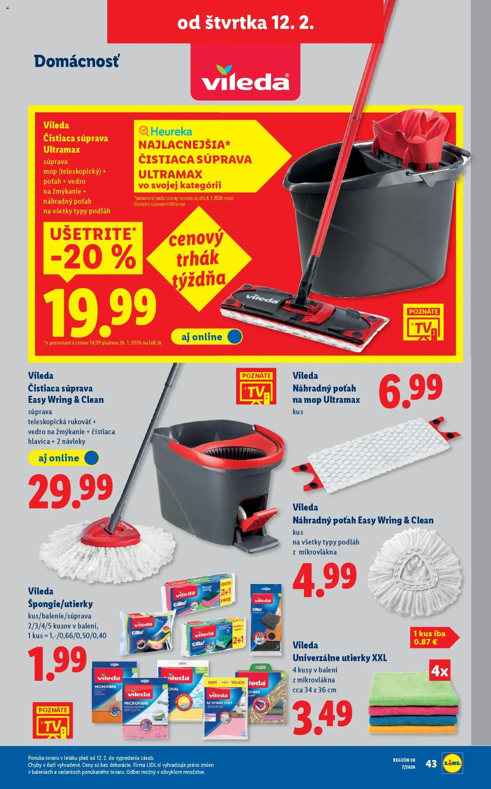 Lidl leták - platný leták od 12.02.2026 strana 43 z 105