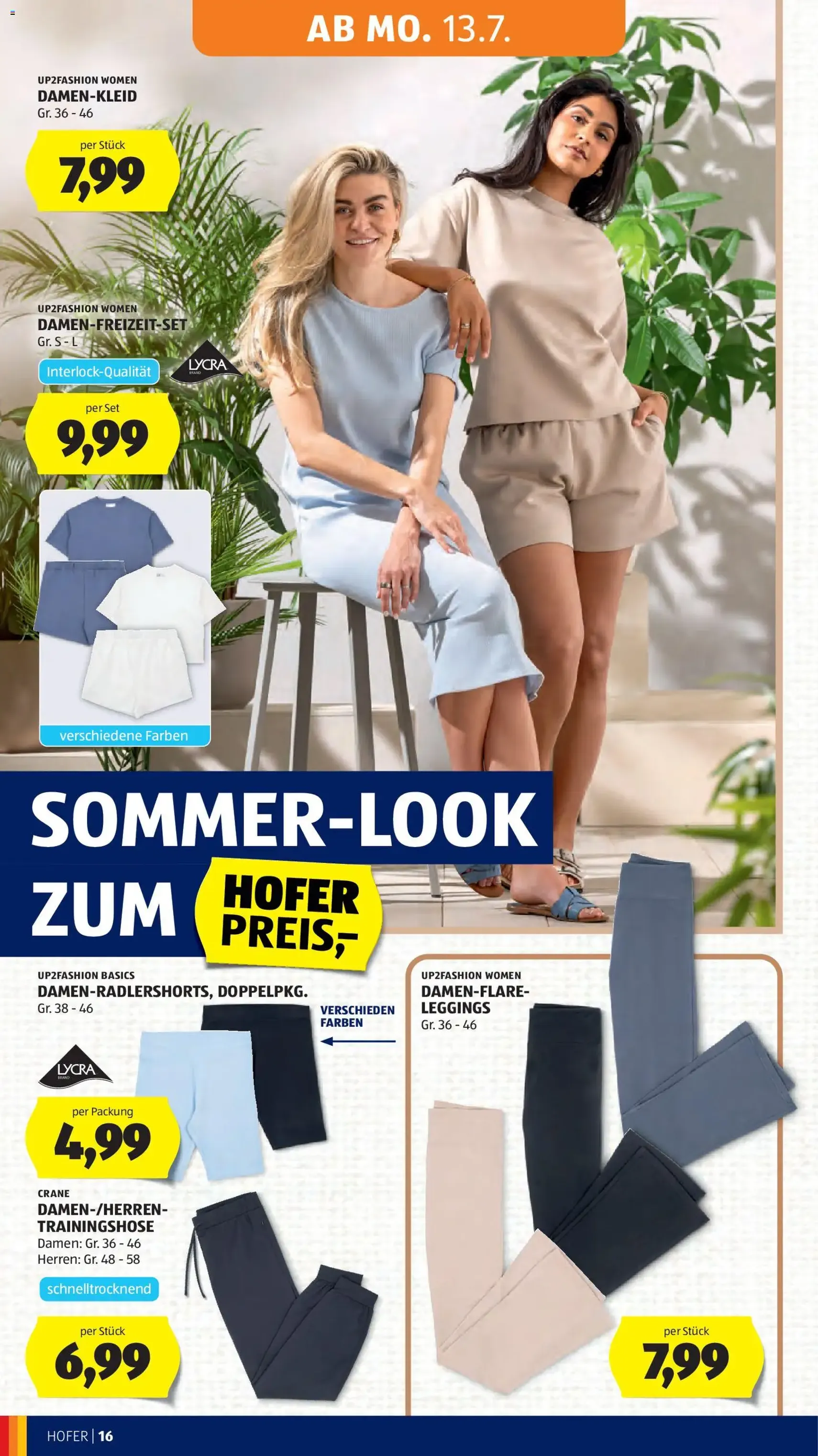 Hofer Flugblatt - Gültiger Prospekt ab 10.07.2026, Seite 24 von insgesamt 44
