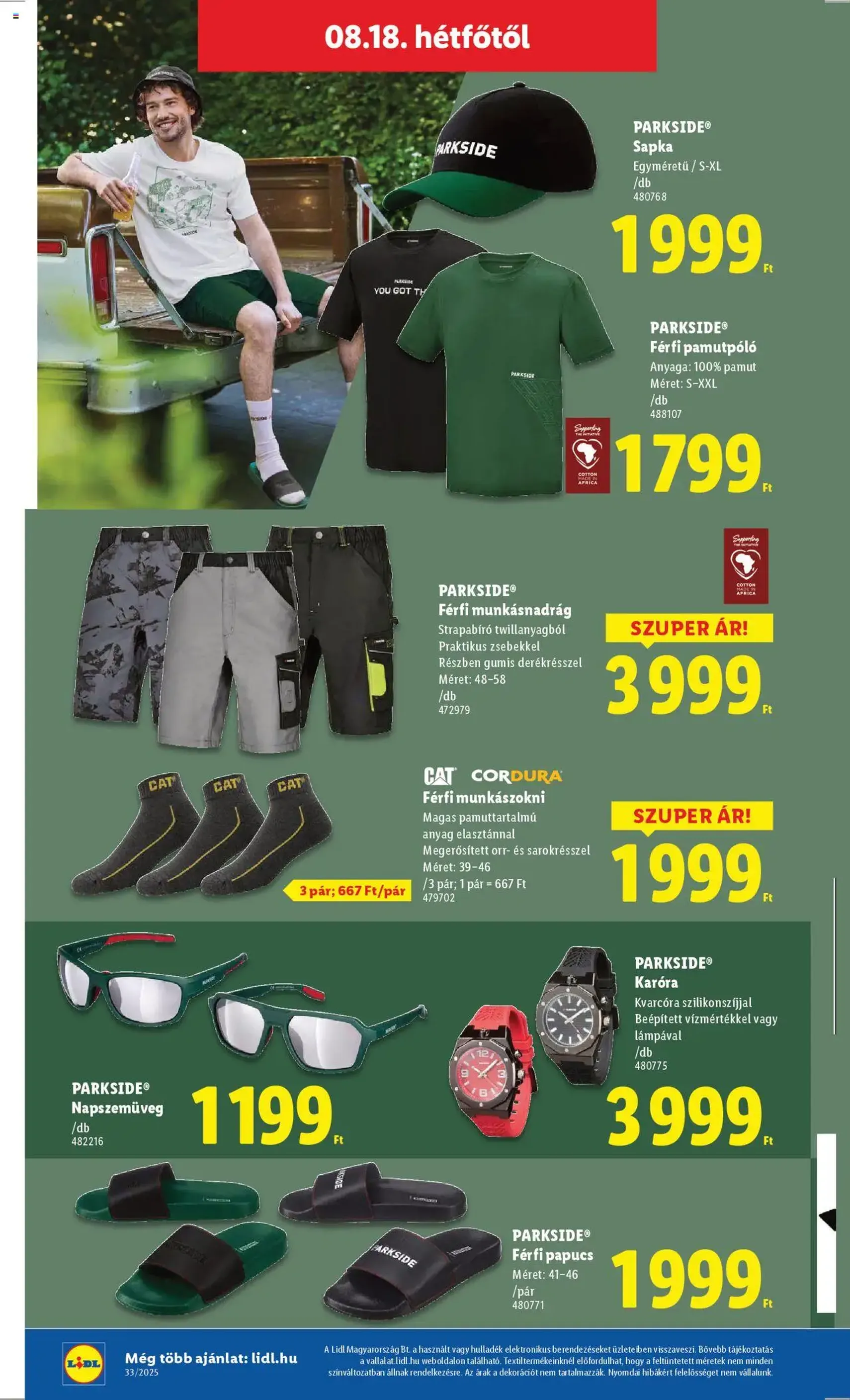 Lidl Akciós újság - 2025.08.14. érvényes szórólap 50 oldal 64 oldalból