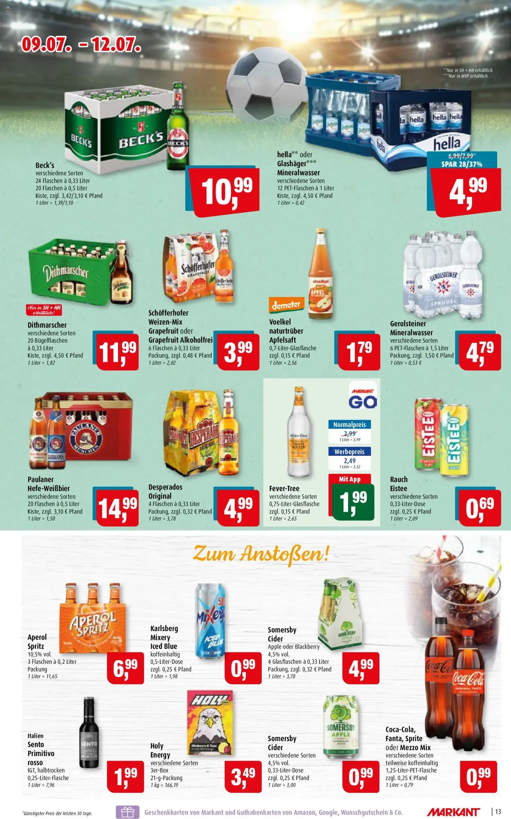 Markant Prospekt - Gültiger Prospekt ab 06.07.2026, Seite 13 von insgesamt 14