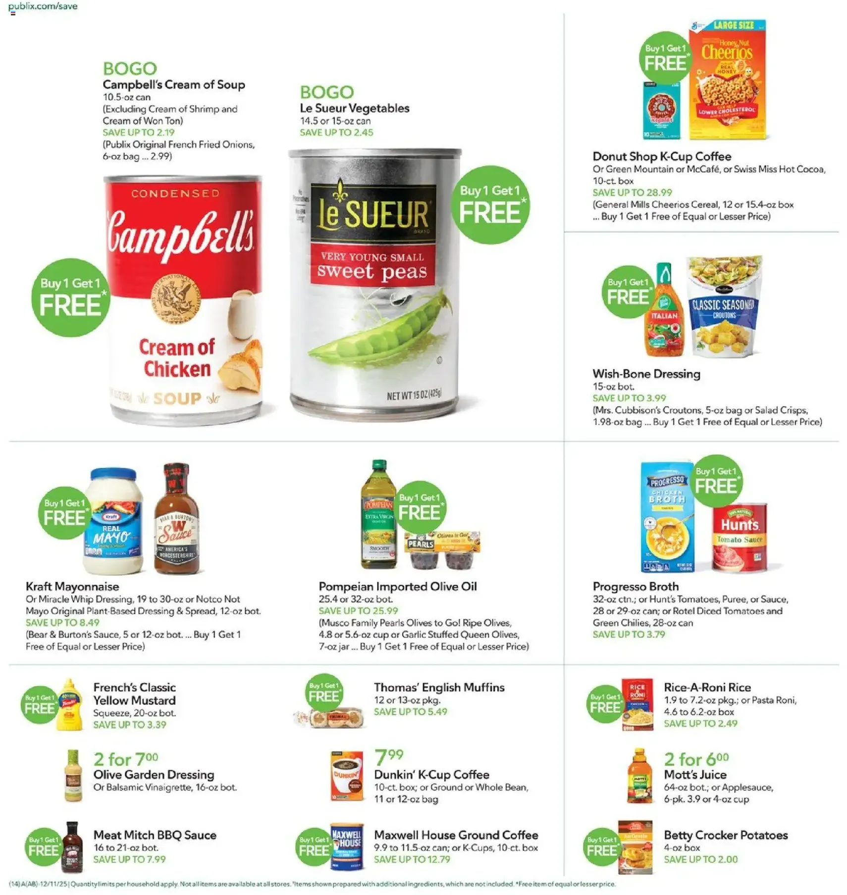 Publix Weekly Ad - valid flyer from 12/10/2025, page 14 of 21