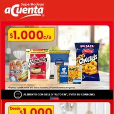 Vista previa del folleto Super Bodega aCuenta Ofertas válido desde 22.06.2026