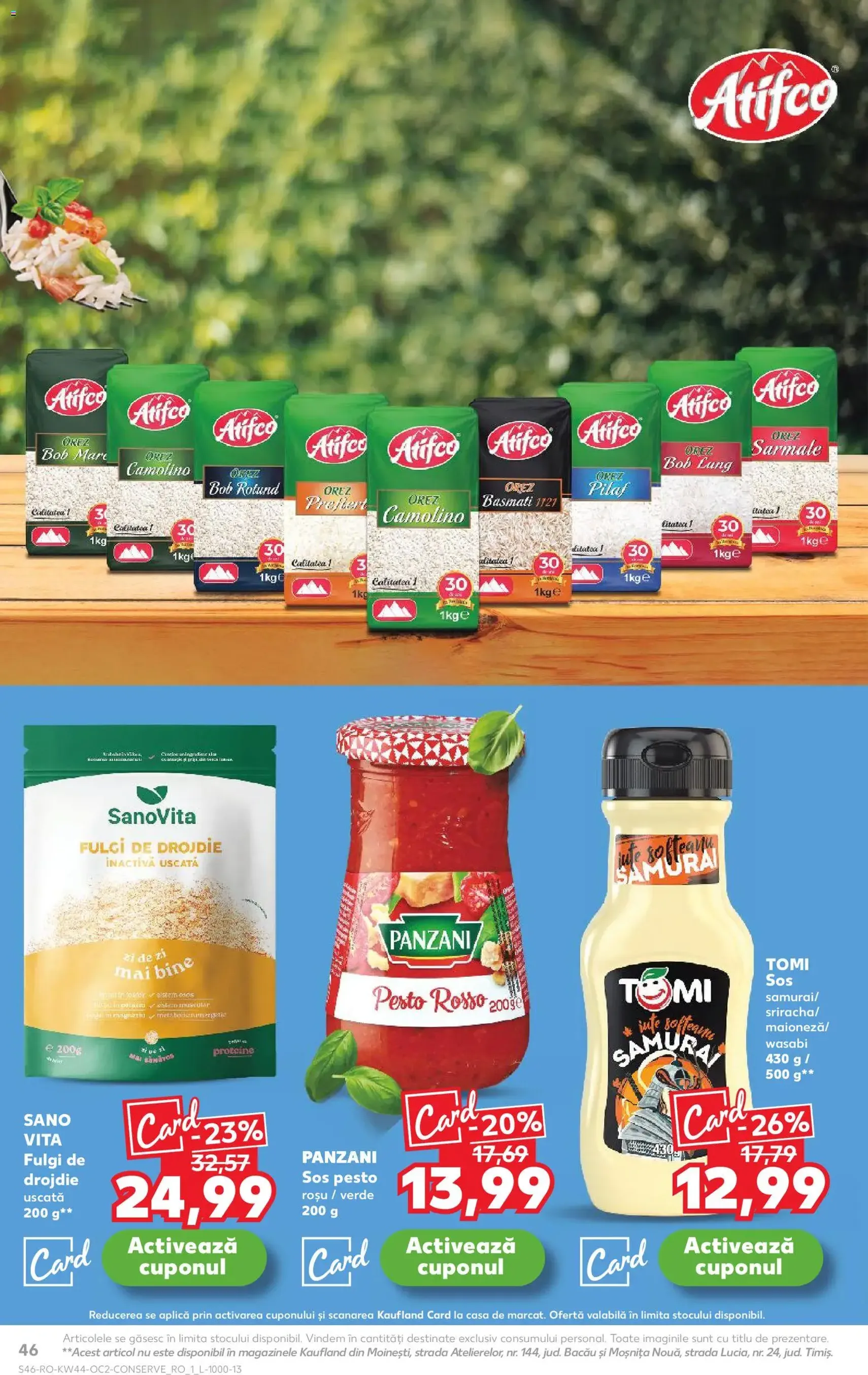 Kaufland RO - București - 2025.10.29. érvényes szórólap 46 oldal 70 oldalból Kaufland RO - București - 2025.10.29. érvényes szórólap 46 oldal 70 oldalból