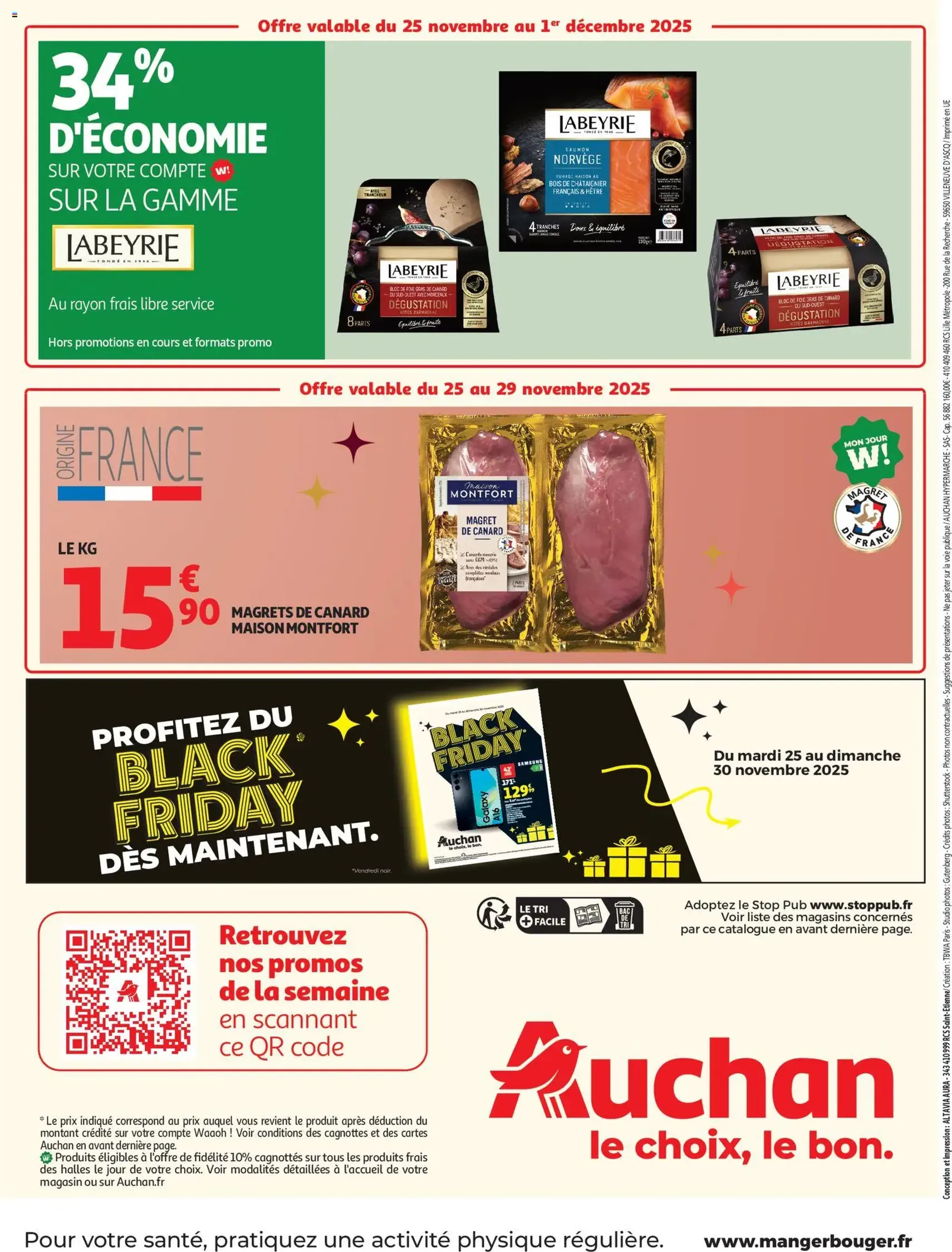 Auchan - Black Friday - geldige folder vanaf 25/11/2025 pagina 48 van 49