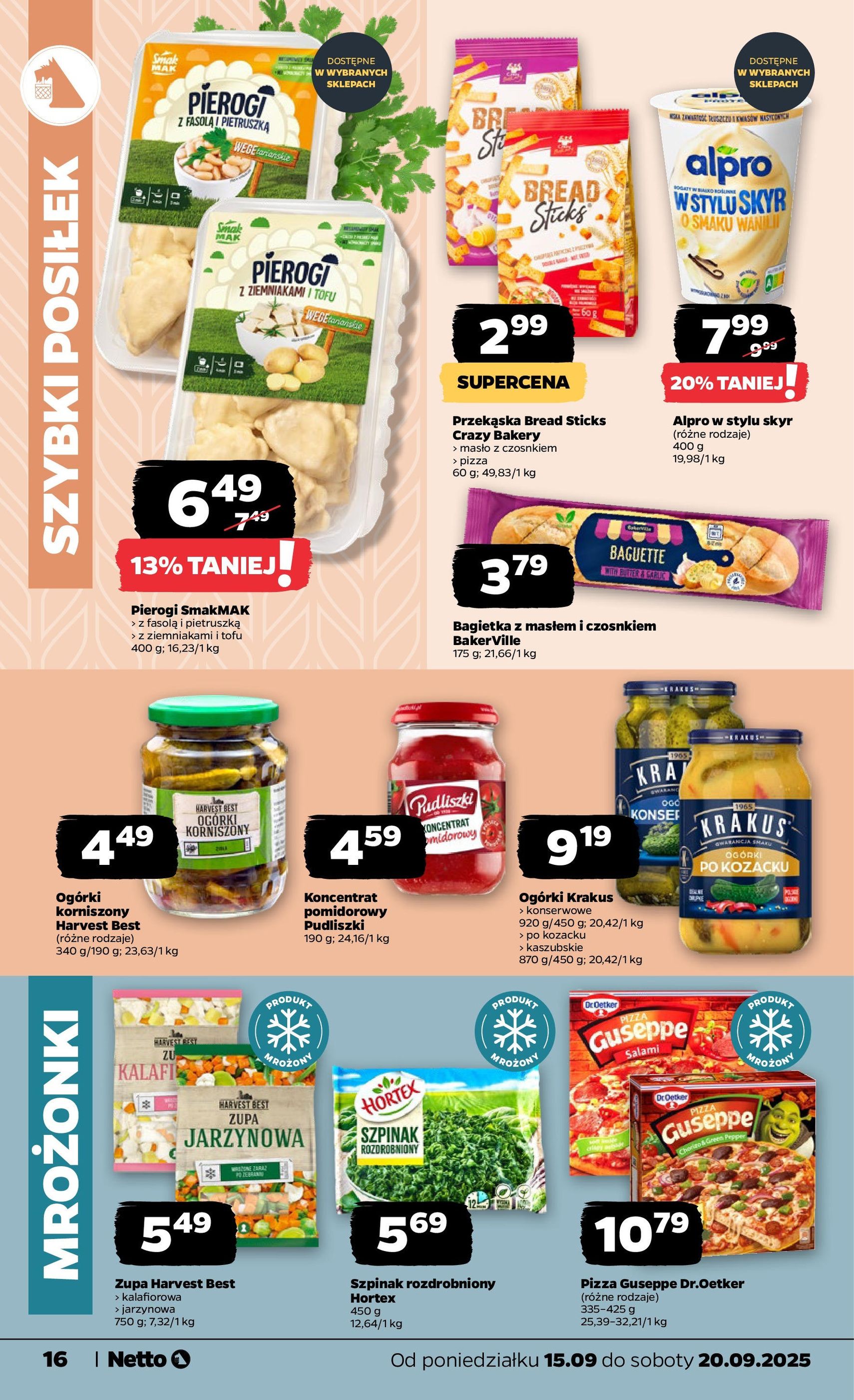Netto gazetka - Spożywcza - ważny gazetka od 15.09.2025 strona 16 z 34 Netto gazetka - Spożywcza - ważny gazetka od 15.09.2025 strona 16 z 34