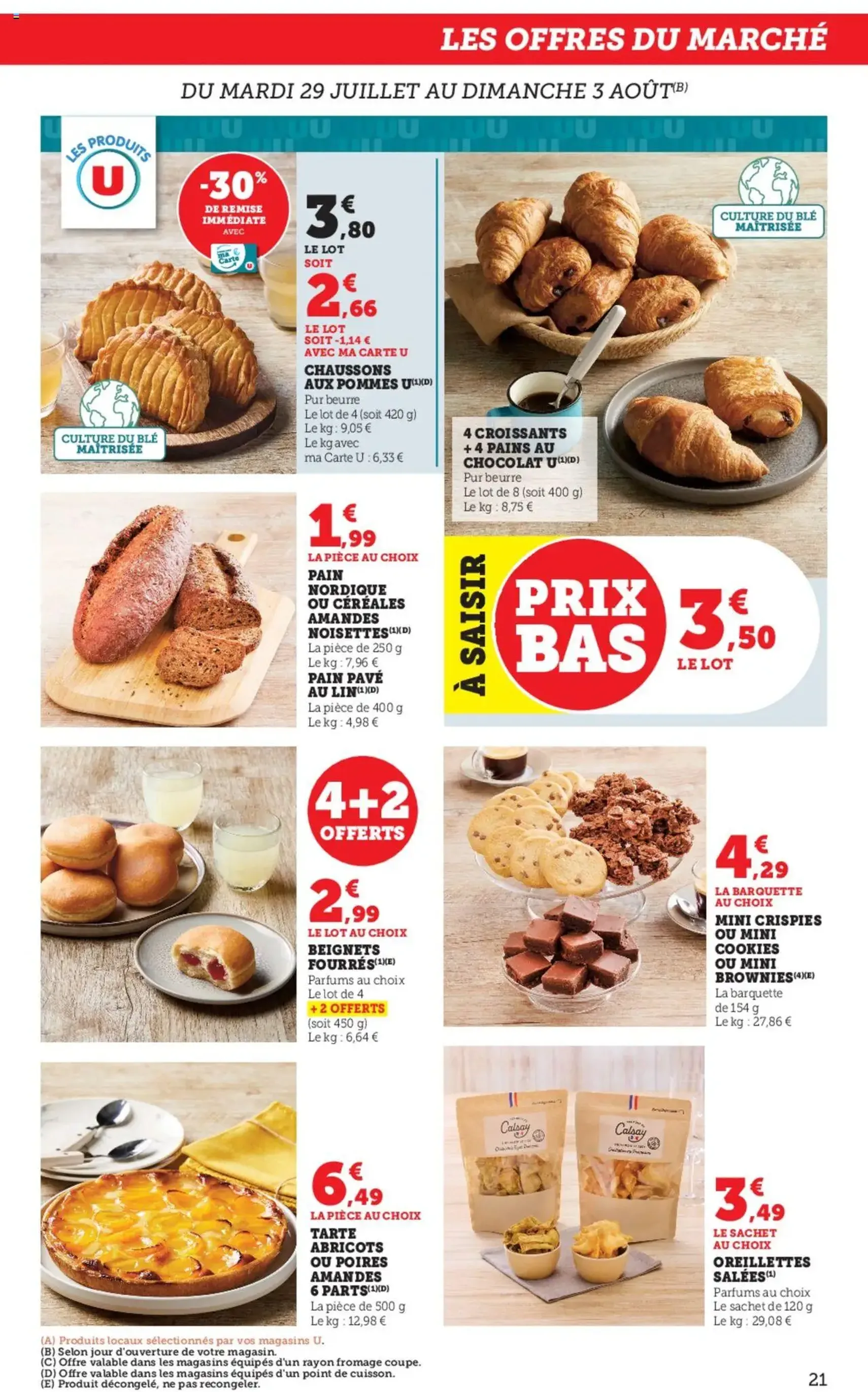 Super U catalogue - brochure valable à partir du 29/07/2025, page 21 sur 24 Super U catalogue - brochure valable à partir du 29/07/2025, page 21 sur 24