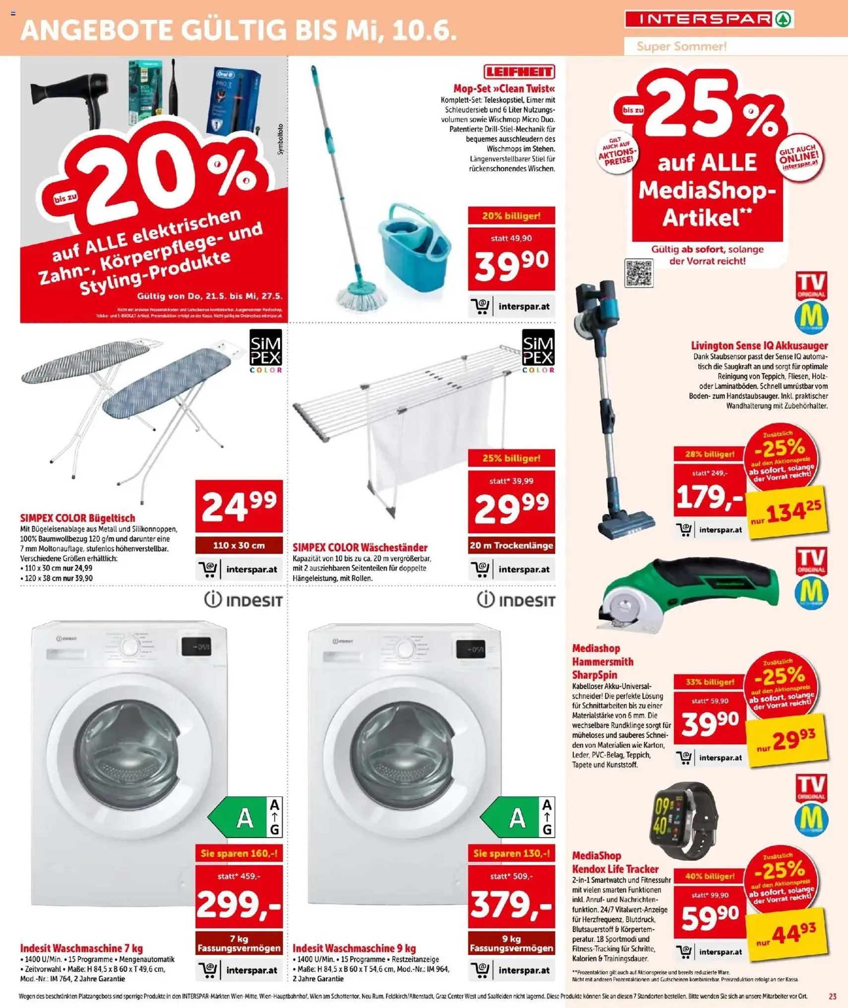 Interspar - Flugblatt - Gültiger Prospekt ab 21.05.2026, Seite 23 von insgesamt 24