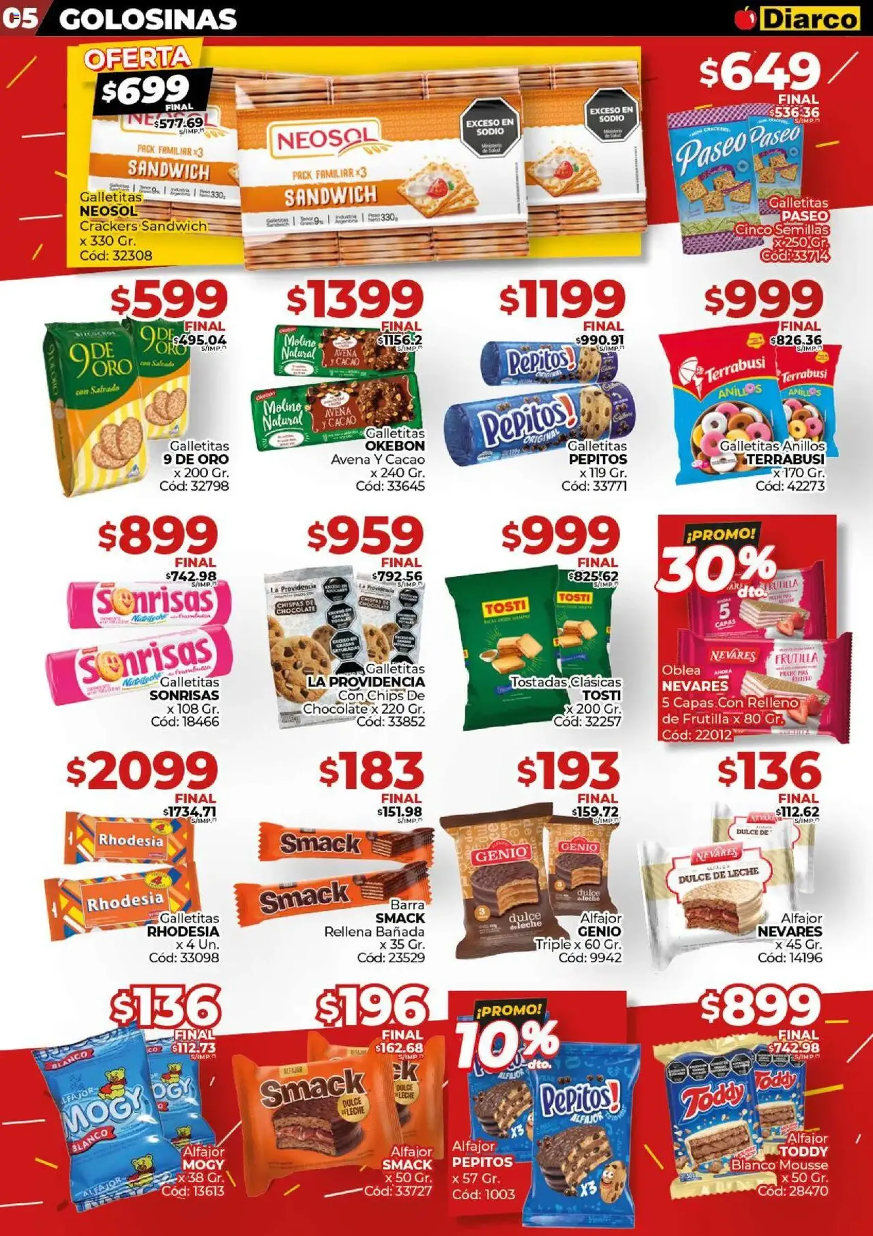 Diarco ofertas - folleto válido desde 11/08/2025 página 5 de 23 Diarco ofertas - folleto válido desde 11/08/2025 página 5 de 23