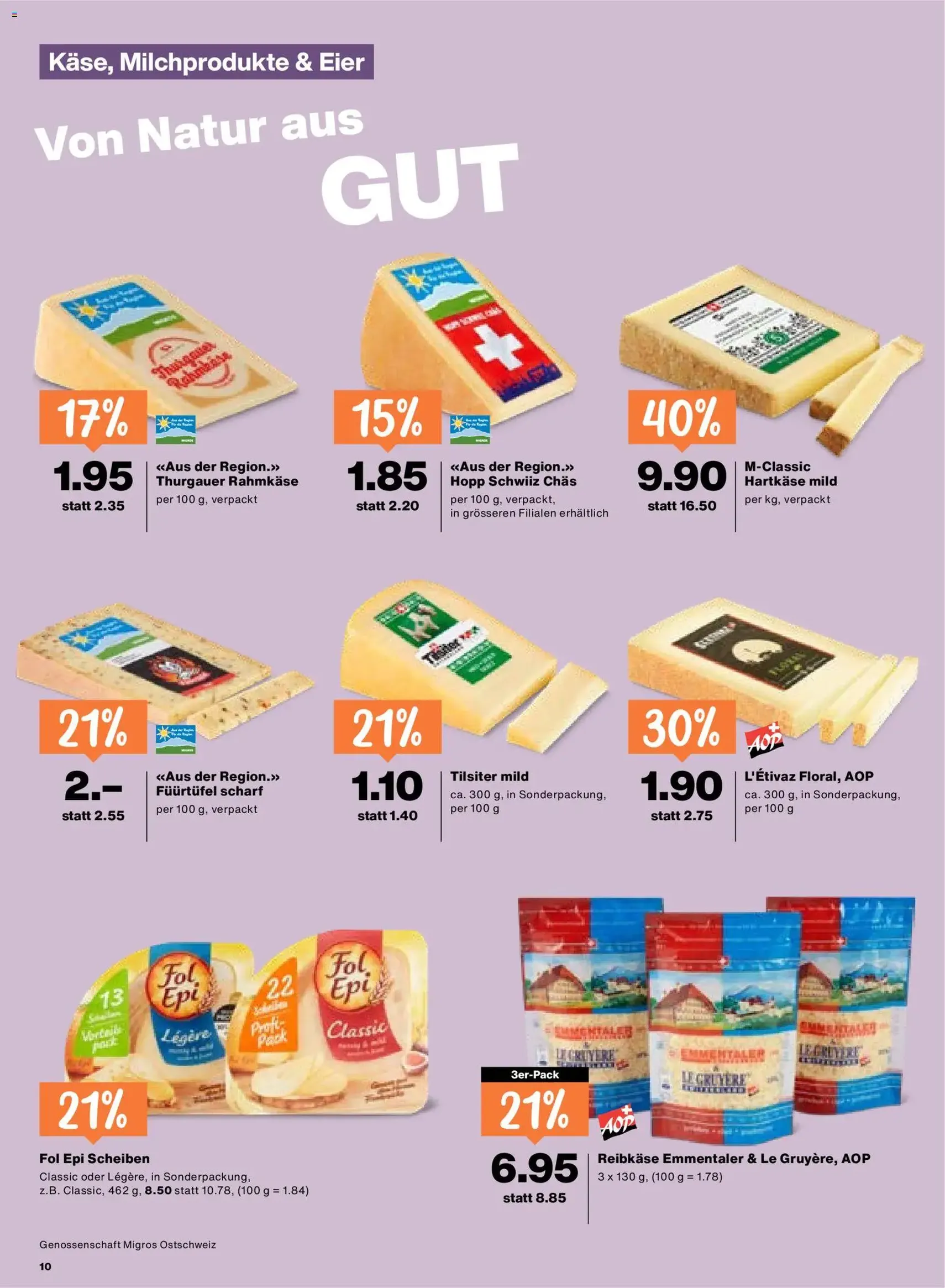Migros aktionen - Gültiger Prospekt ab 02.07.2026, Seite 10 von insgesamt 24