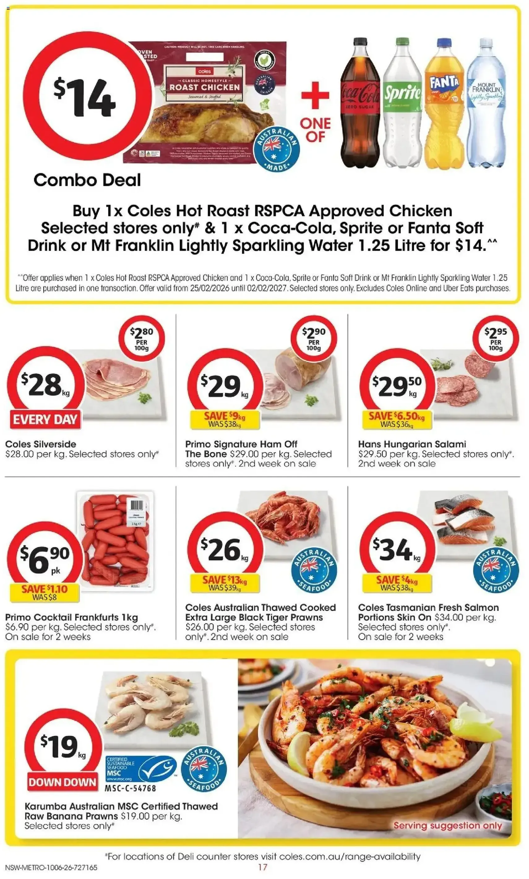 Coles catalogue - valid flyer from 10/06/2026, page 17 of 47