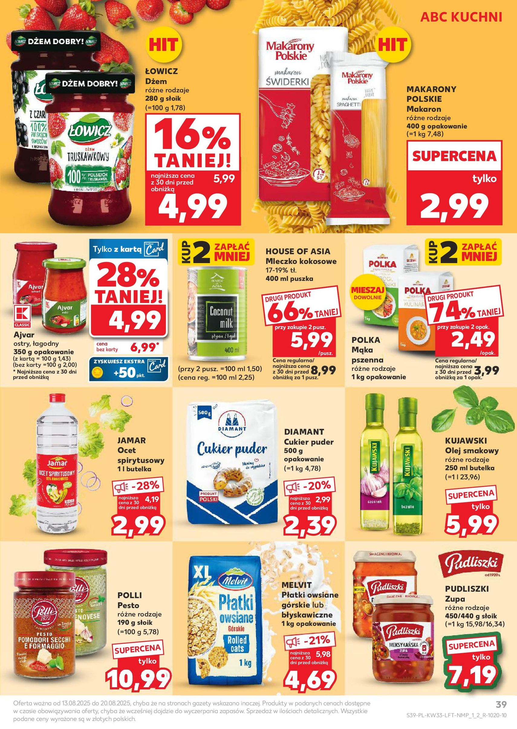 Kaufland gazetka - ważny gazetka od 13.08.2025 strona 39 z 58