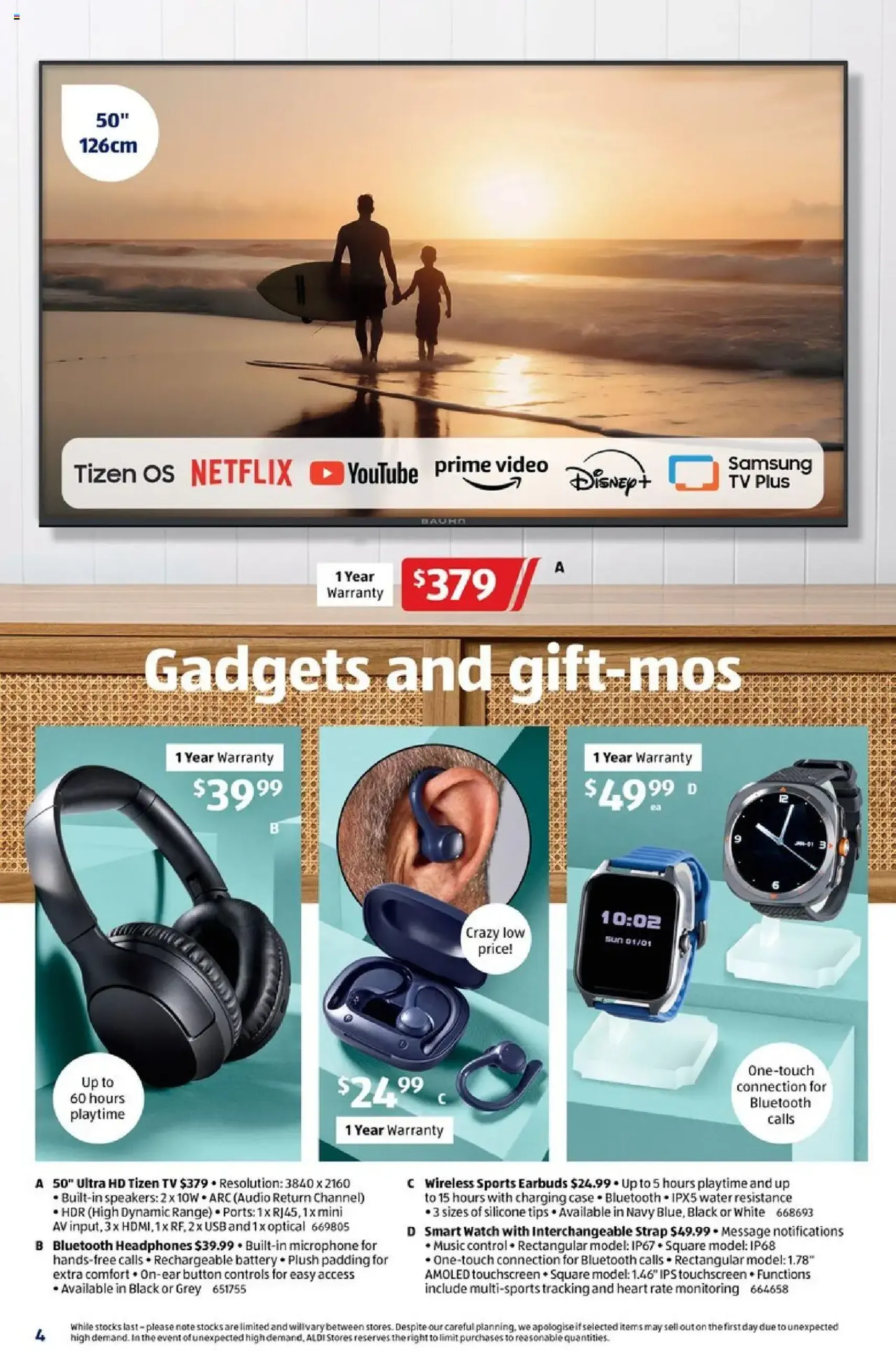 Catalogue Aldi - valid flyer from 20/08/2025, page 4 of 24 Catalogue Aldi - valid flyer from 20/08/2025, page 4 of 24