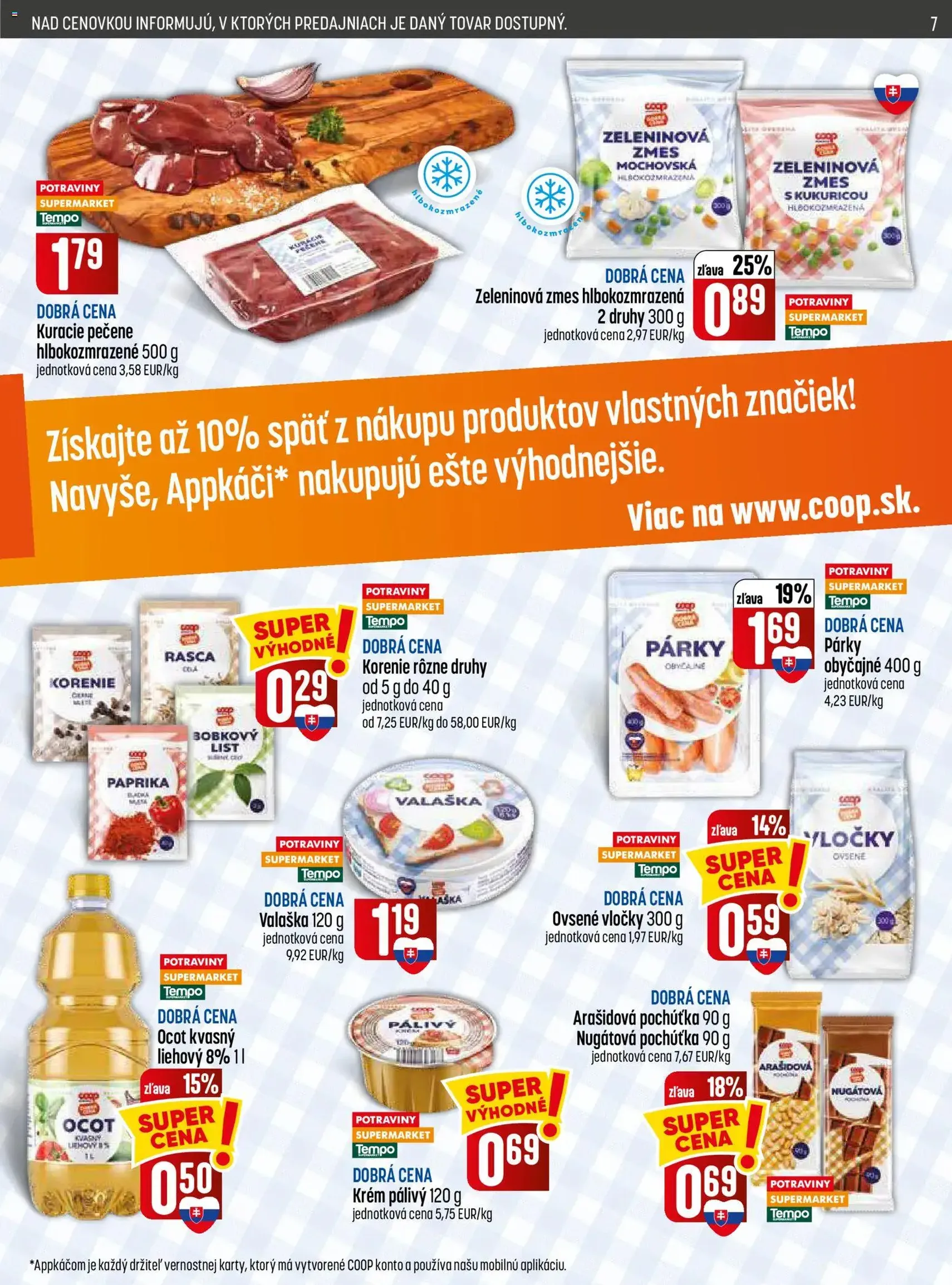 COOP Jednota leták - platný leták od 26.08.2026 strana 7 z 32