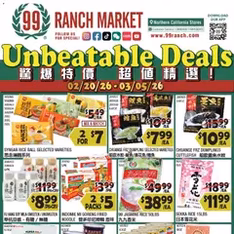 99 Ranch Market Weekly Ad - Flyer preview valid from 02/27/2026
