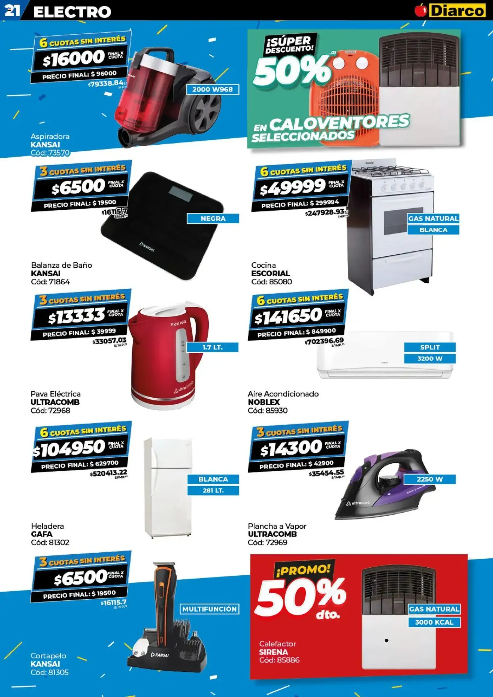Diarco ofertas - folleto válido desde 11/08/2025 página 21 de 23 Diarco ofertas - folleto válido desde 11/08/2025 página 21 de 23
