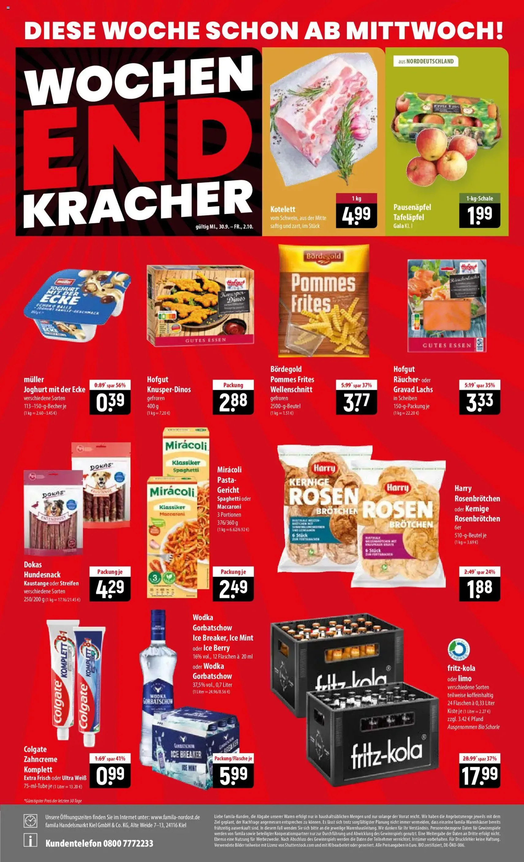Famila Prospekt - Gültiger Prospekt ab 28.09.2026, Seite 24 von insgesamt 24
