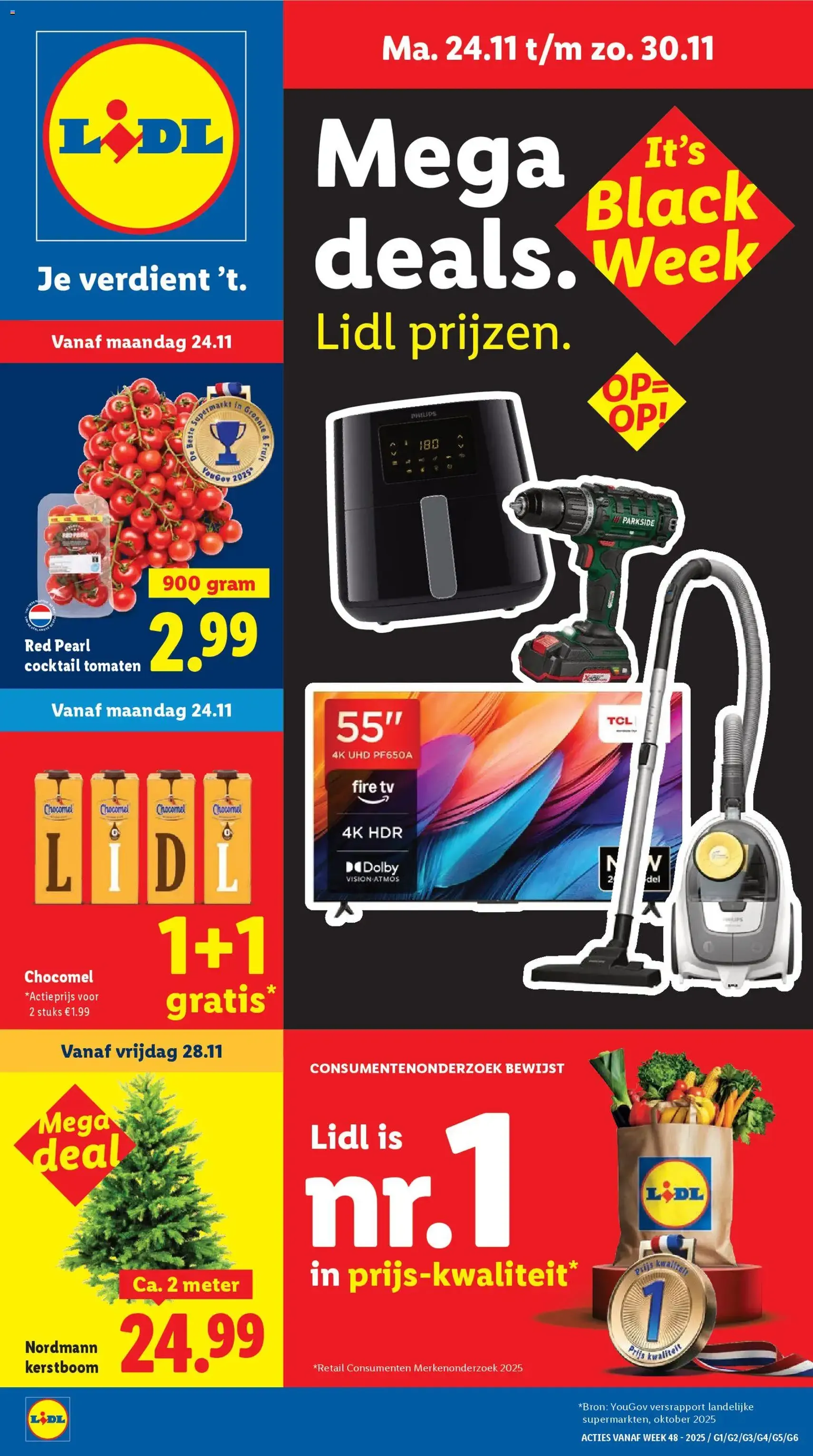 Lidl - Black Friday - geldige folder vanaf 24-11-2025 pagina 1 van 52