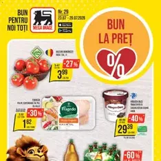 Mega Image Catalog - previzualizare cataloage valabilă începând cu 23.07.2026