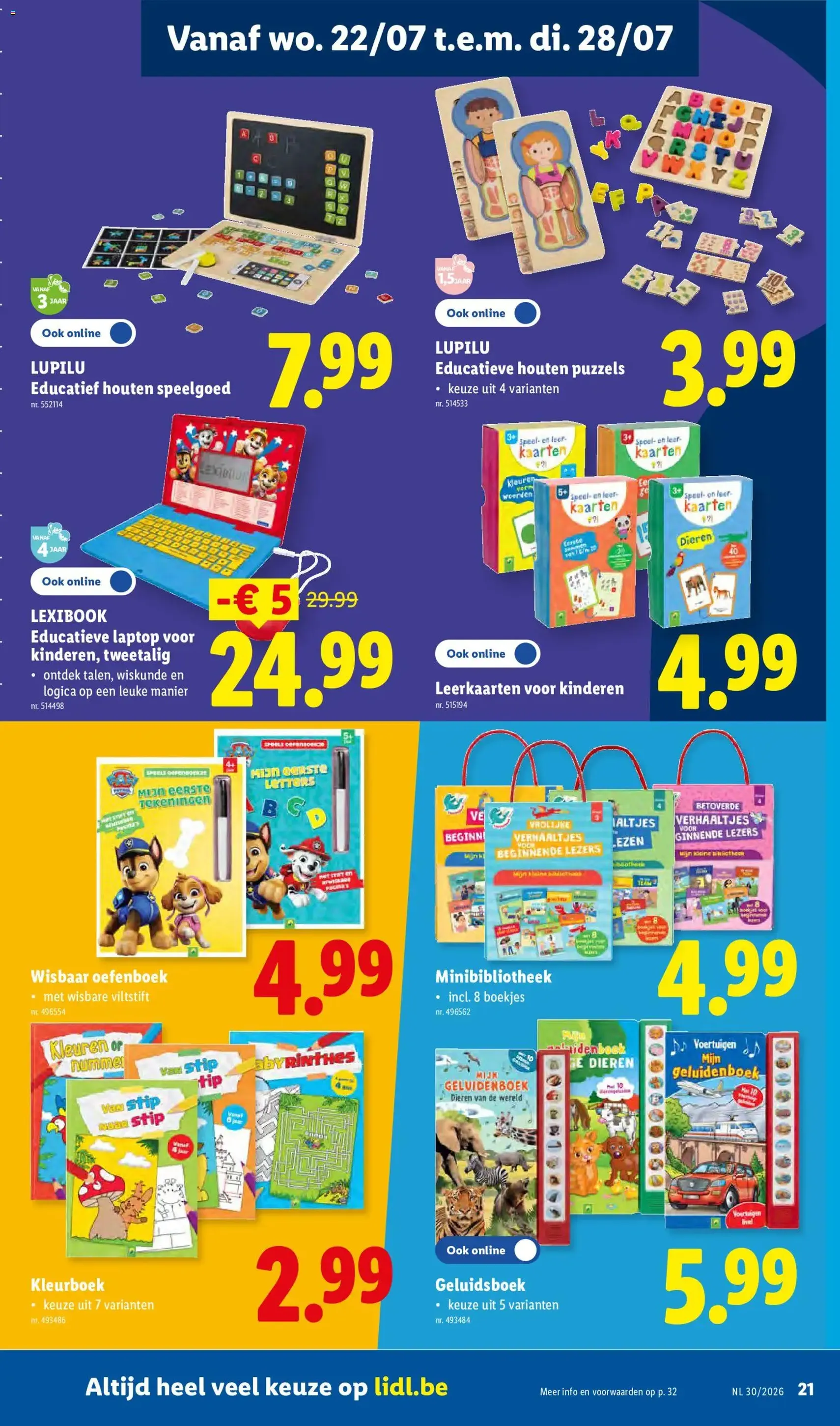 Lidl Folder week 30 - geldige folder vanaf 20/07/2026 pagina 21 van 32