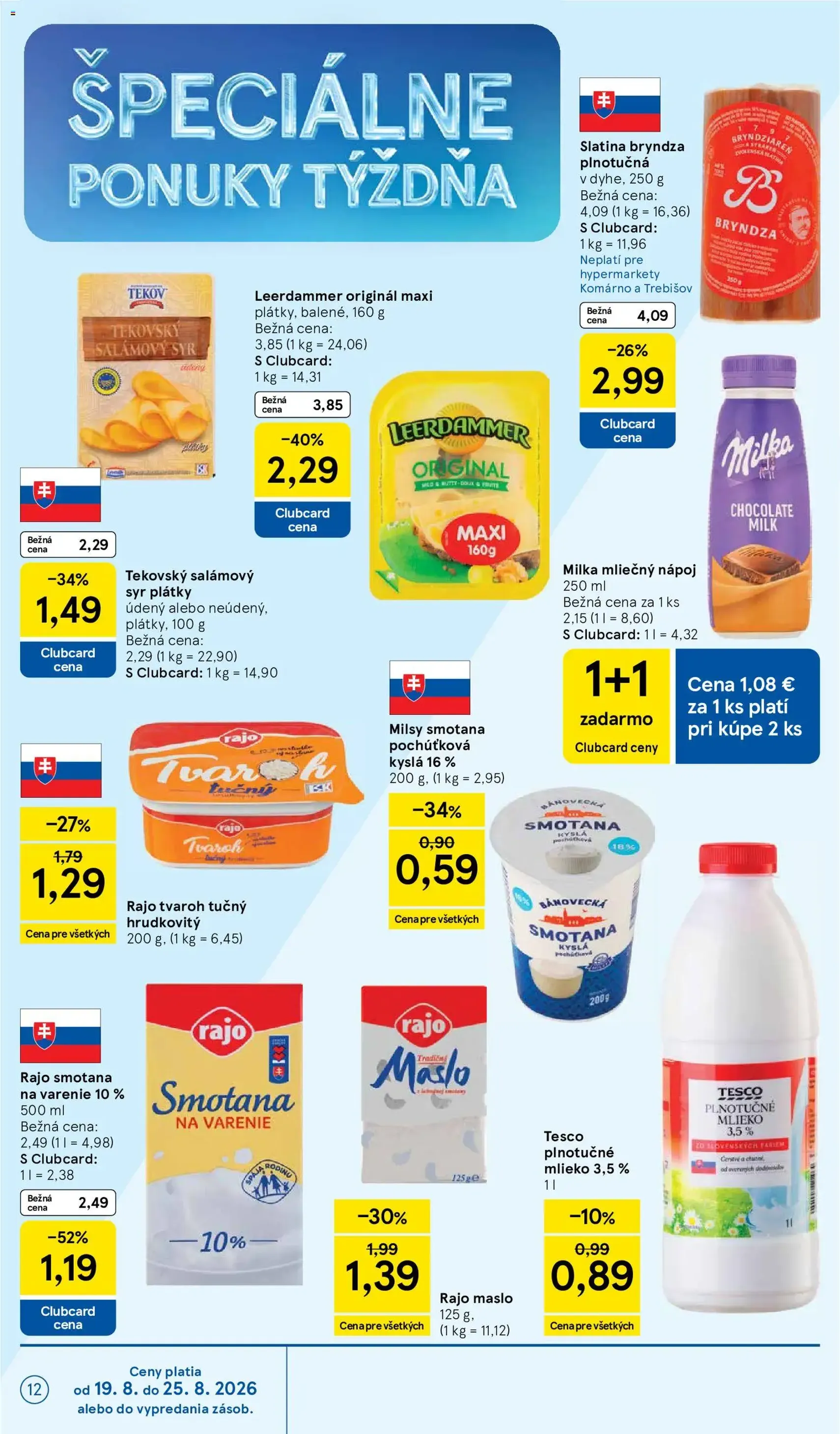 Tesco Hypermarket - leták - platný leták od 19.08.2026 strana 12 z 50